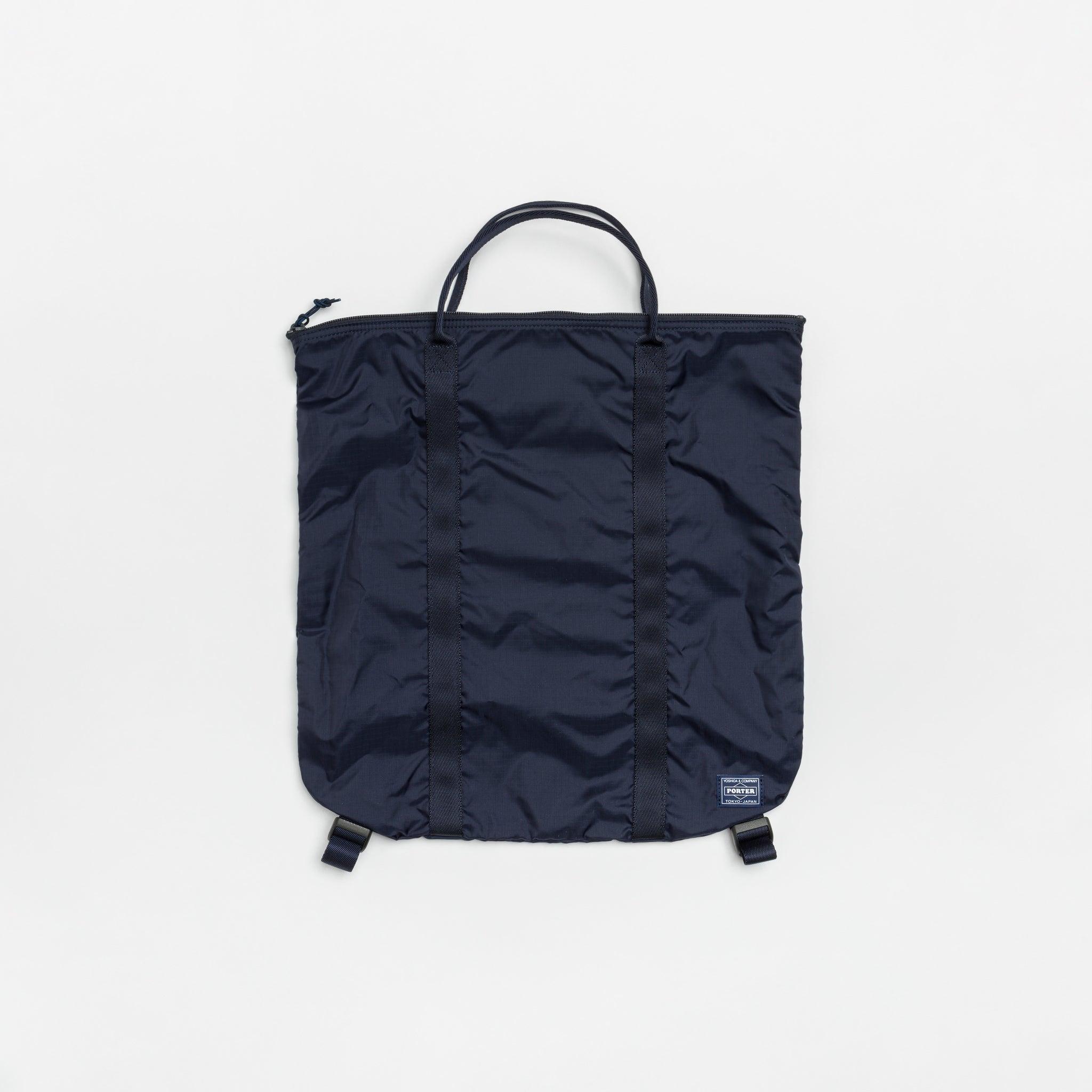 Head Porter Synthetic Flex 2way Tote Bag In Navy Blue For Men Lyst
