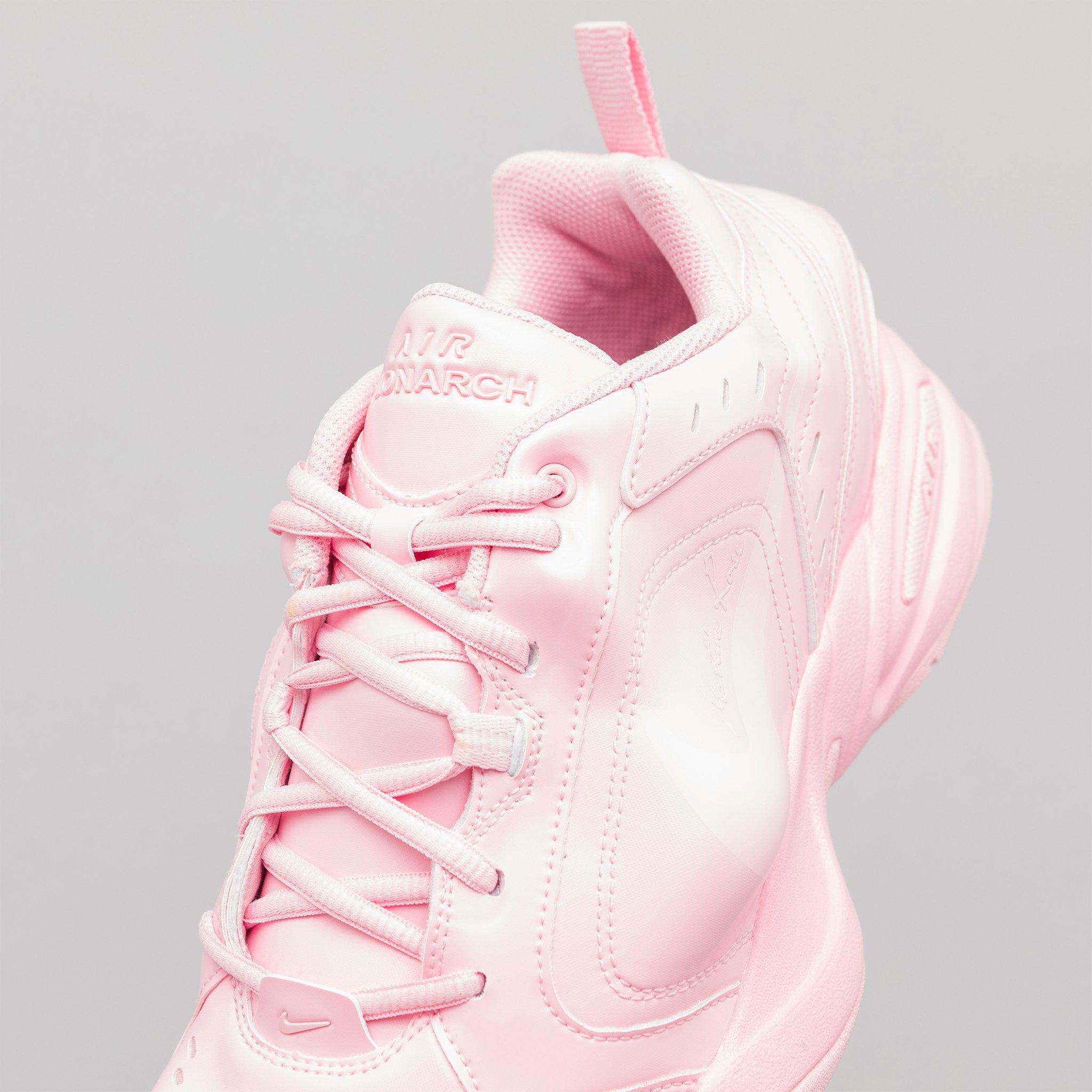 nike air monarch women's pink