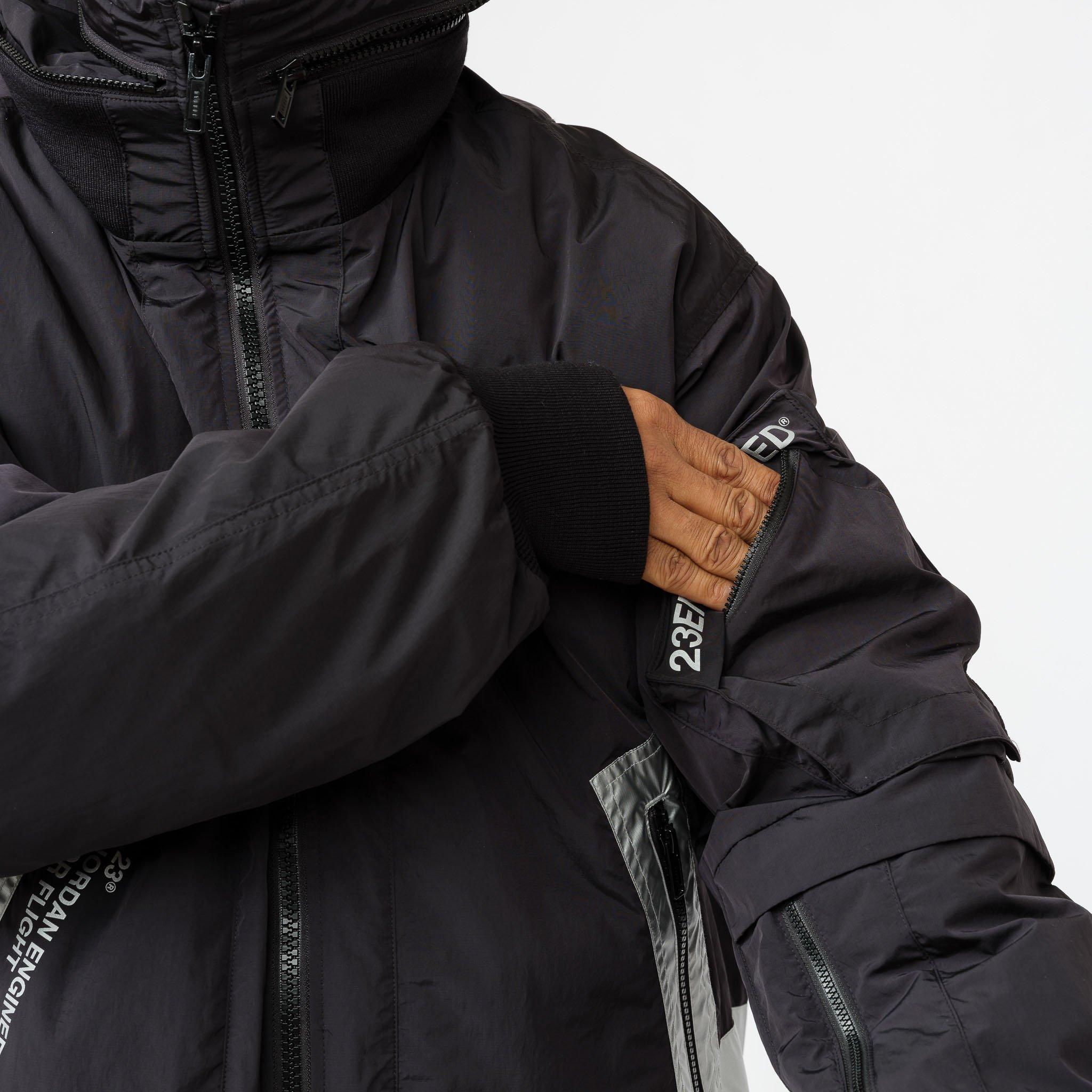 Nike Synthetic 23 Engineered Ma 1 Down Jacket In Black For Men Lyst