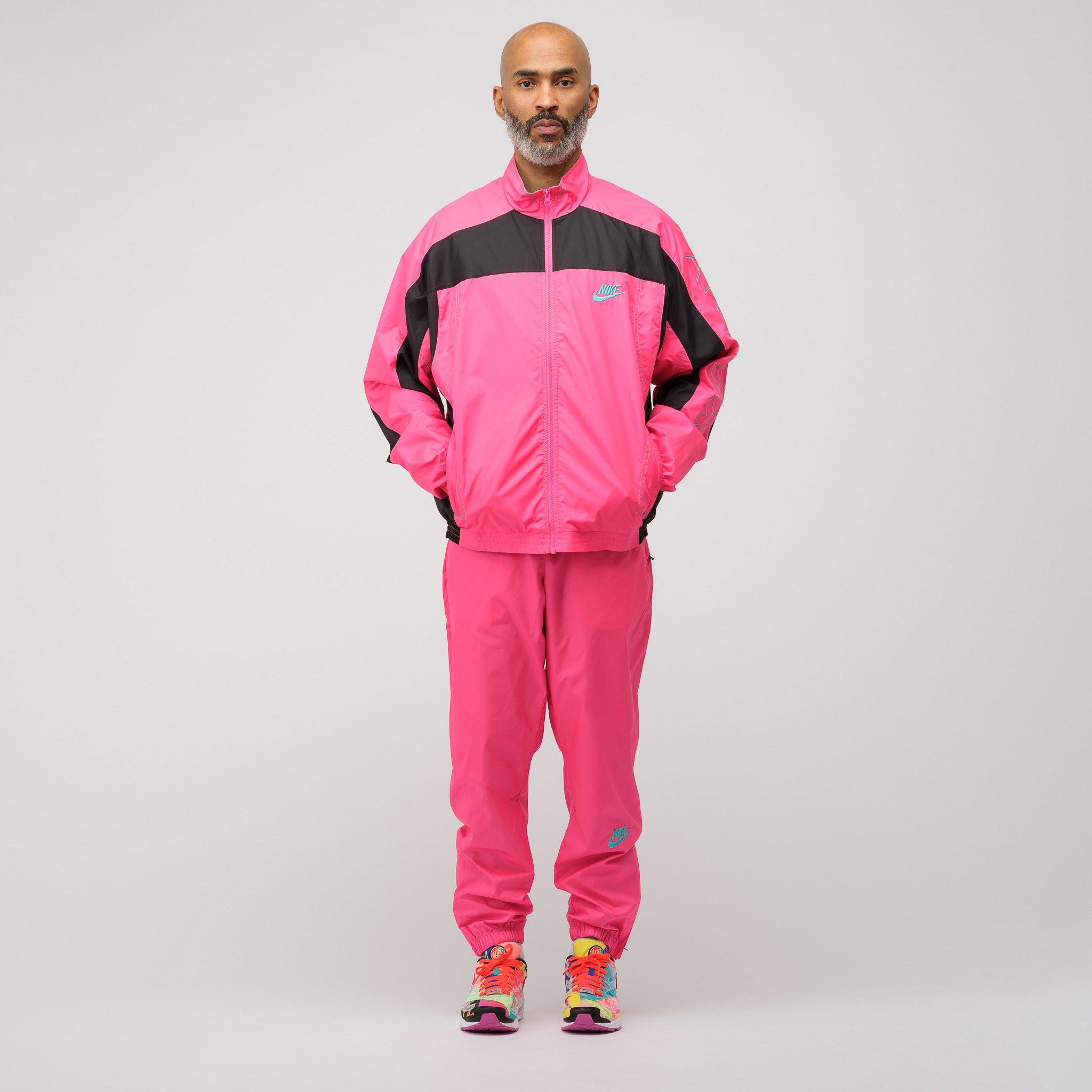 para castigar portátil Ir a caminar Nike Atmos Vintage Patchwork Track Jacket in Pink for Men | Lyst