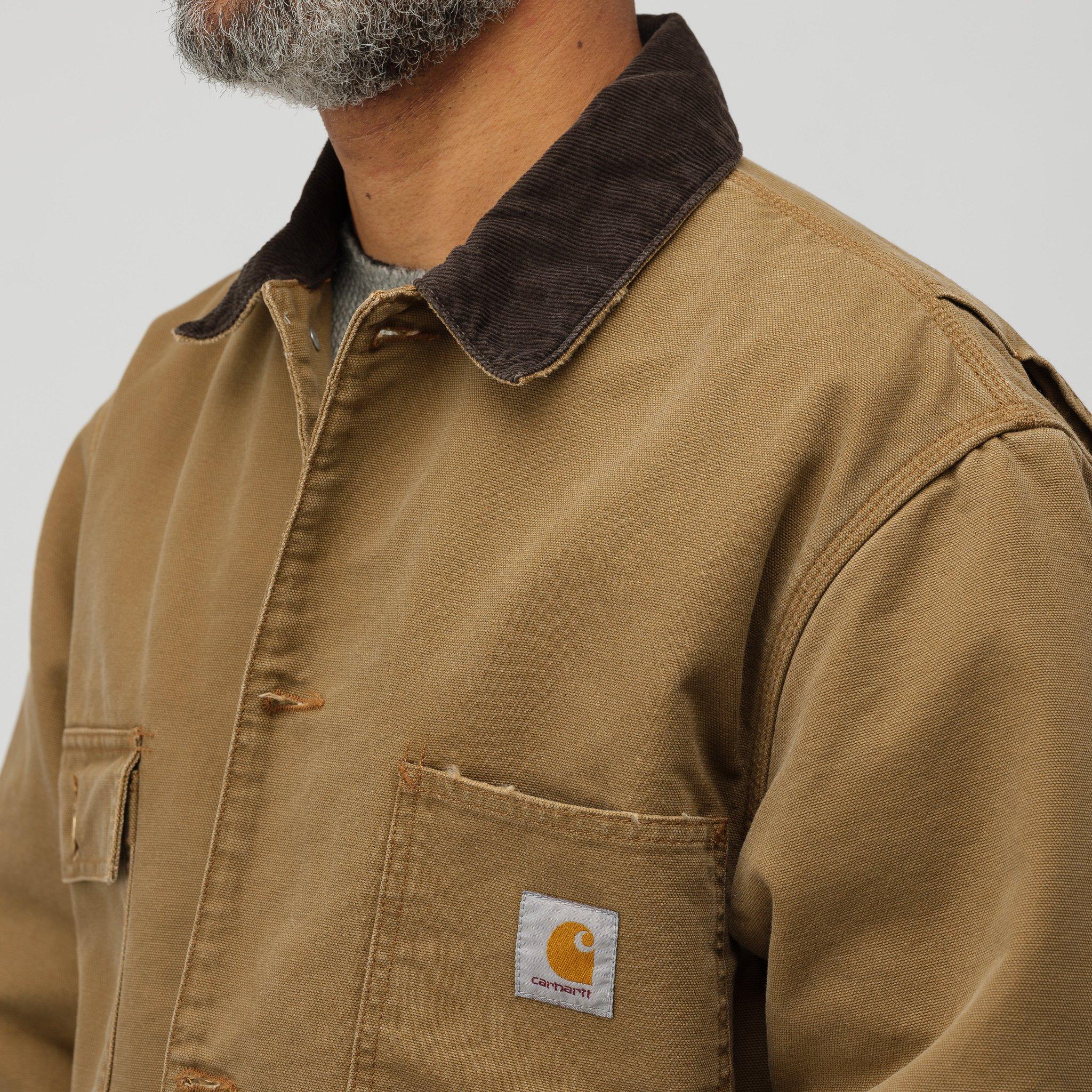 Carhartt WIP Cotton Og Chore Coat in Brown for Men - Lyst