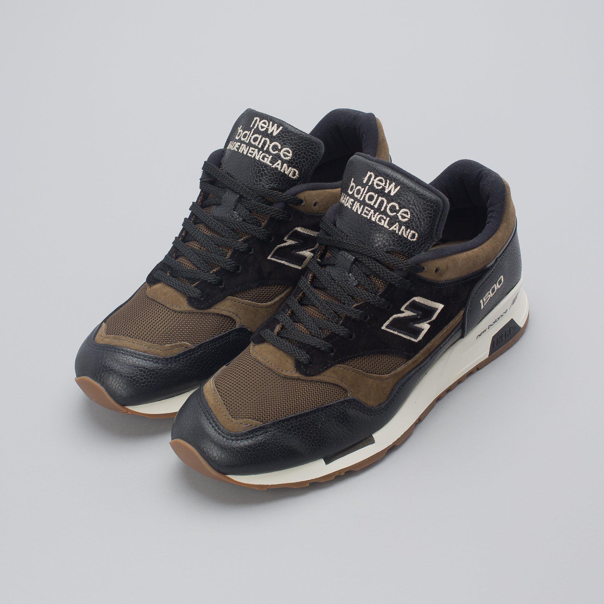 New Balance Leather M1500ca Caviar And Vodka In Brown/olive in Black/Olive  (Black) for Men - Lyst