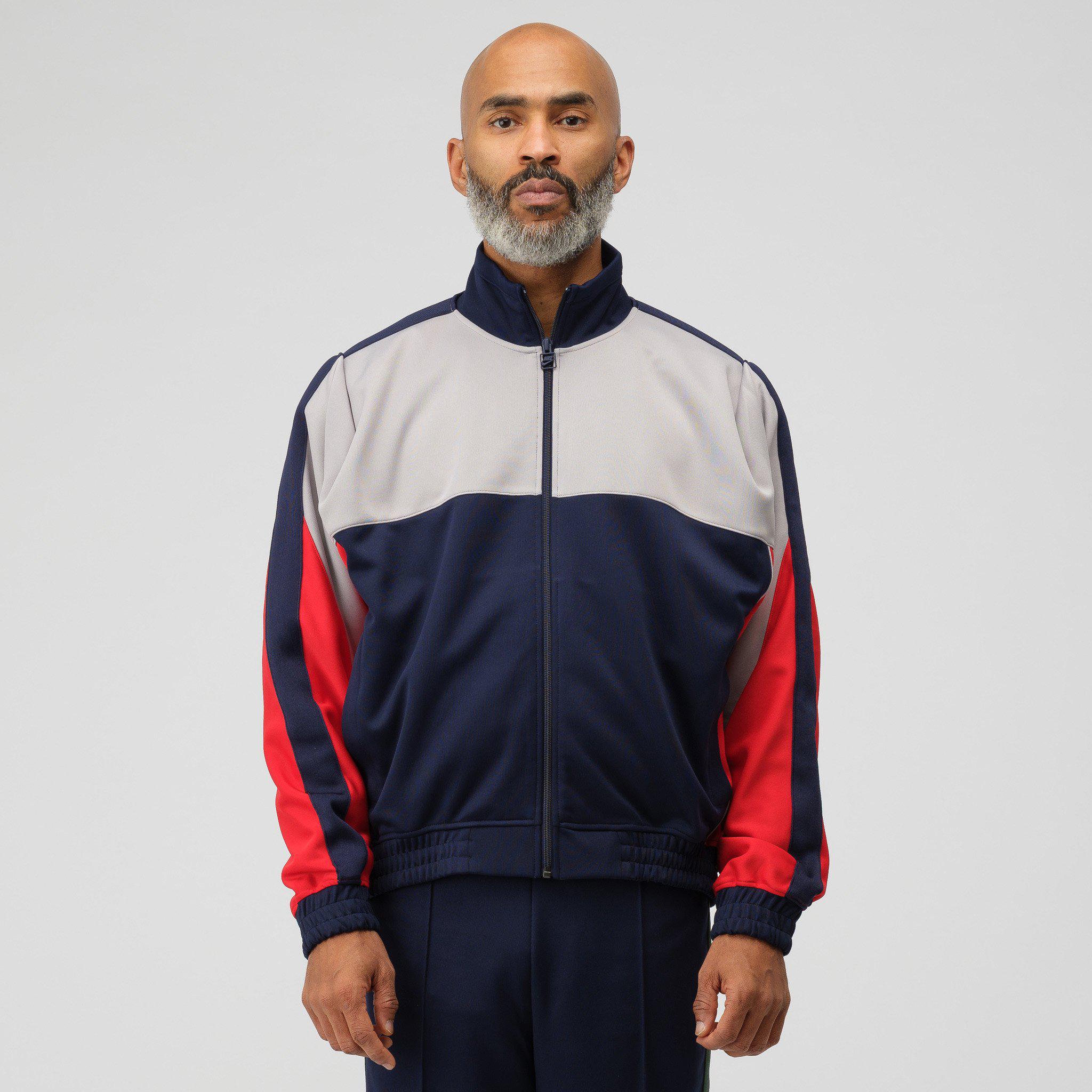 Download Nike Synthetic X Martine Rose Track Jacket In Blue/grey ...
