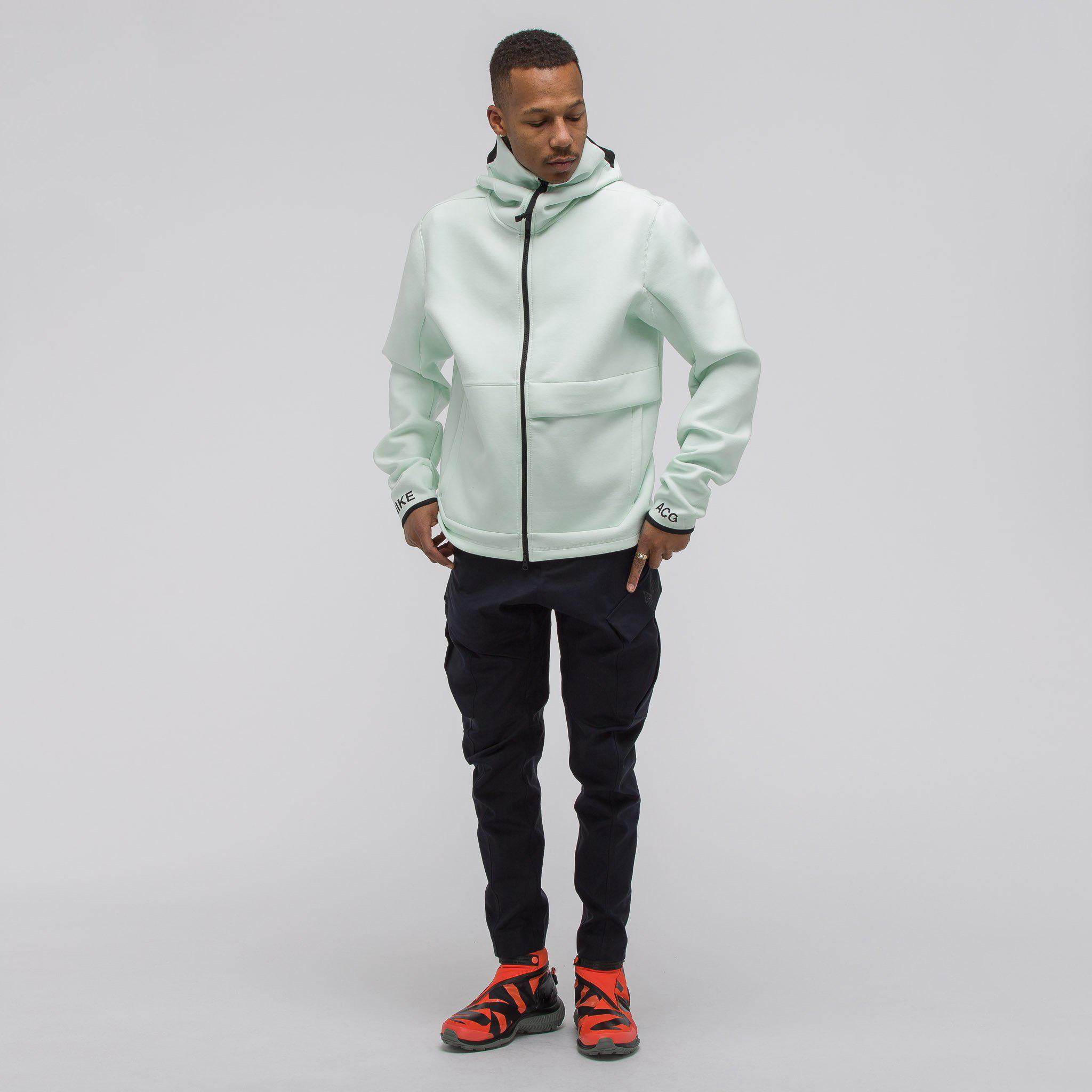 nike acg fleece green