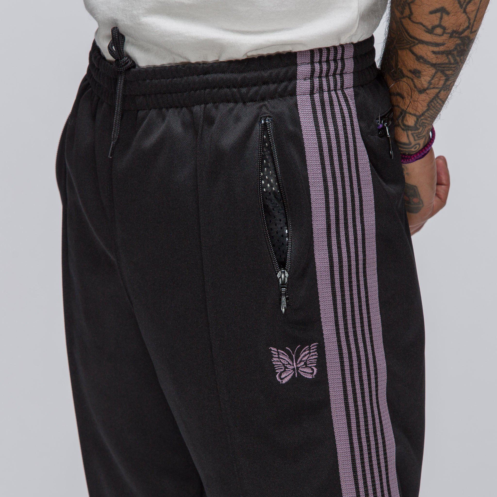 のみです NEEDLES Track Pant Poly Smooth/F.black ブラック