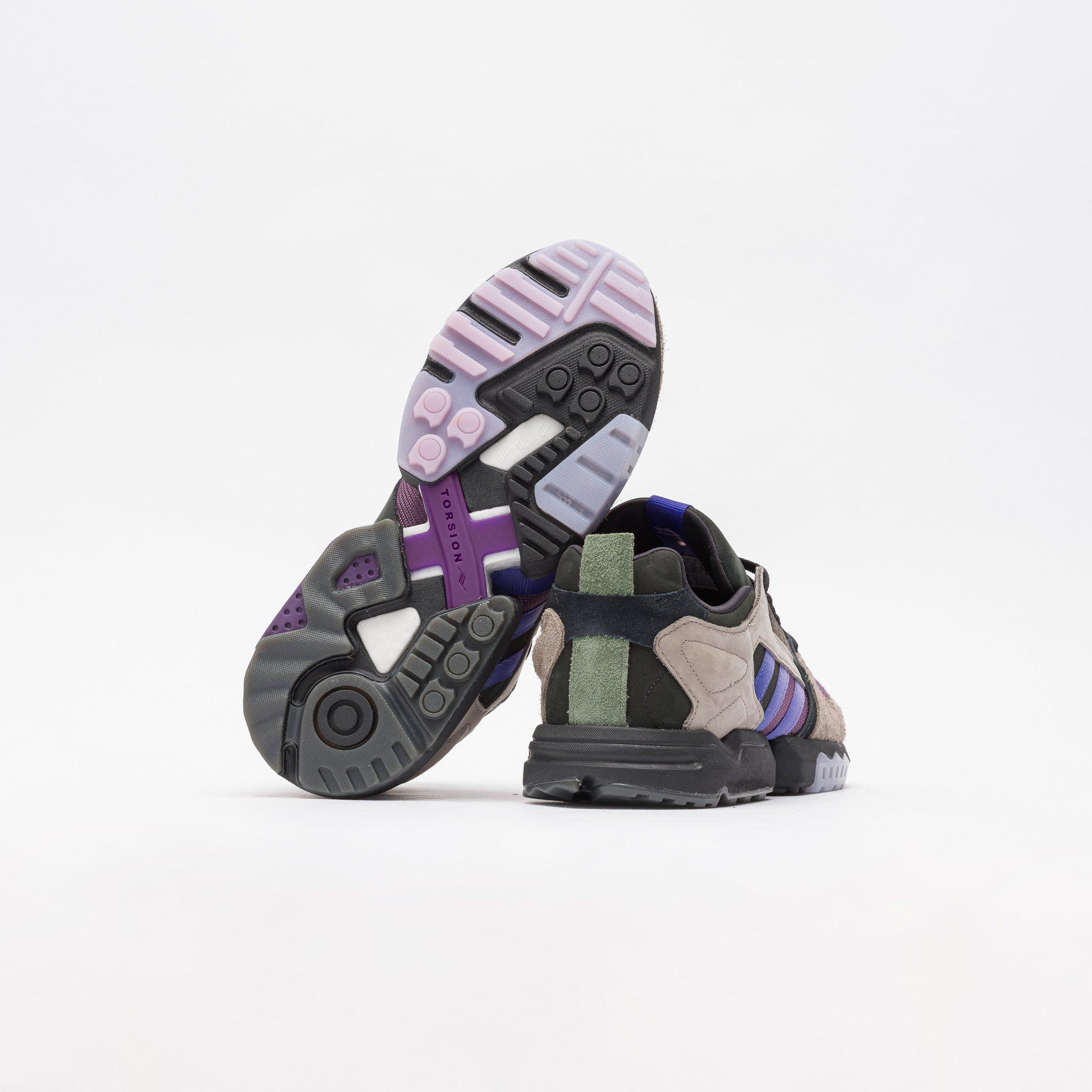 packer x adidas zx torsion 'mega violet'