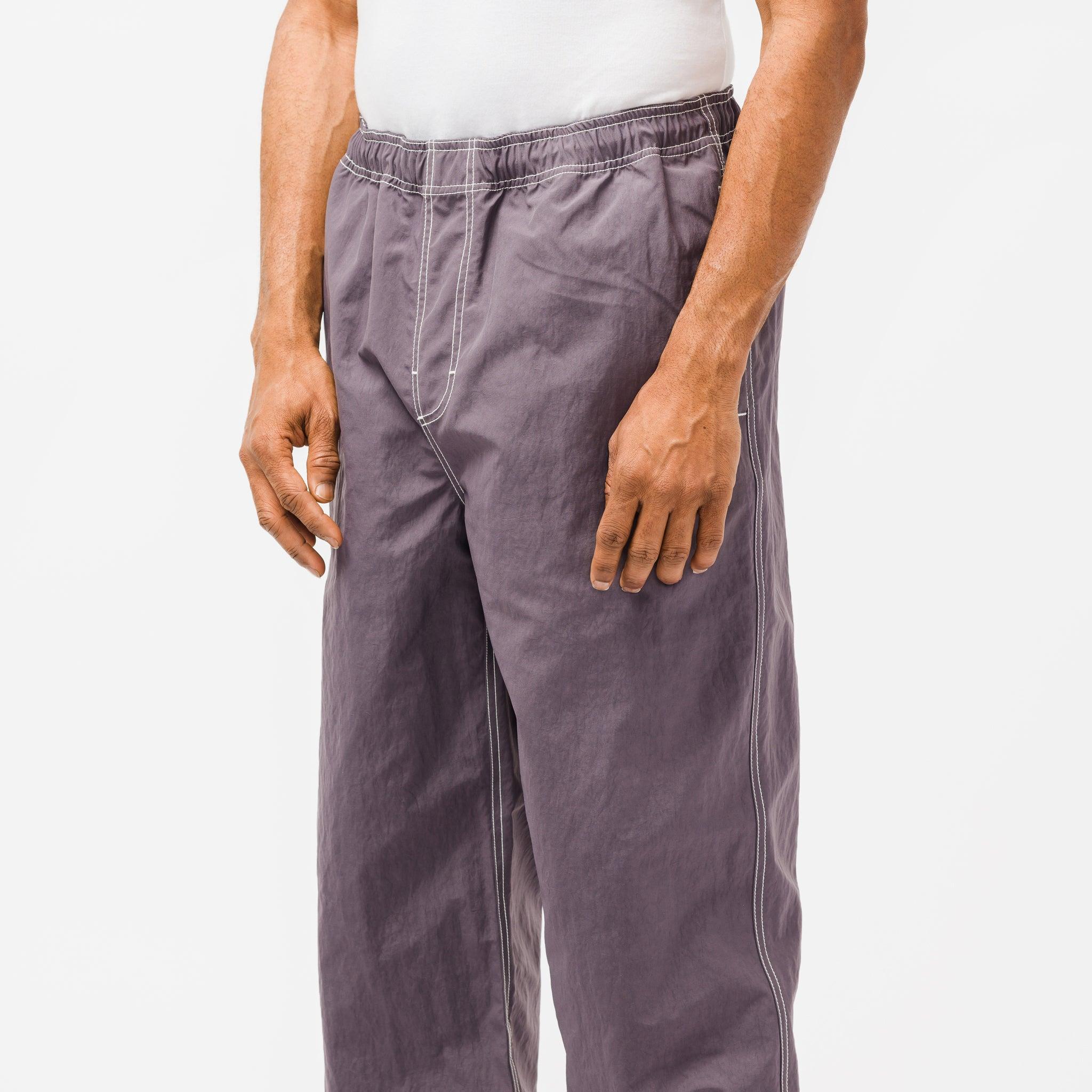 Stussy Synthetic Nylon Folsom Beach Pants in Purple for Men | Lyst