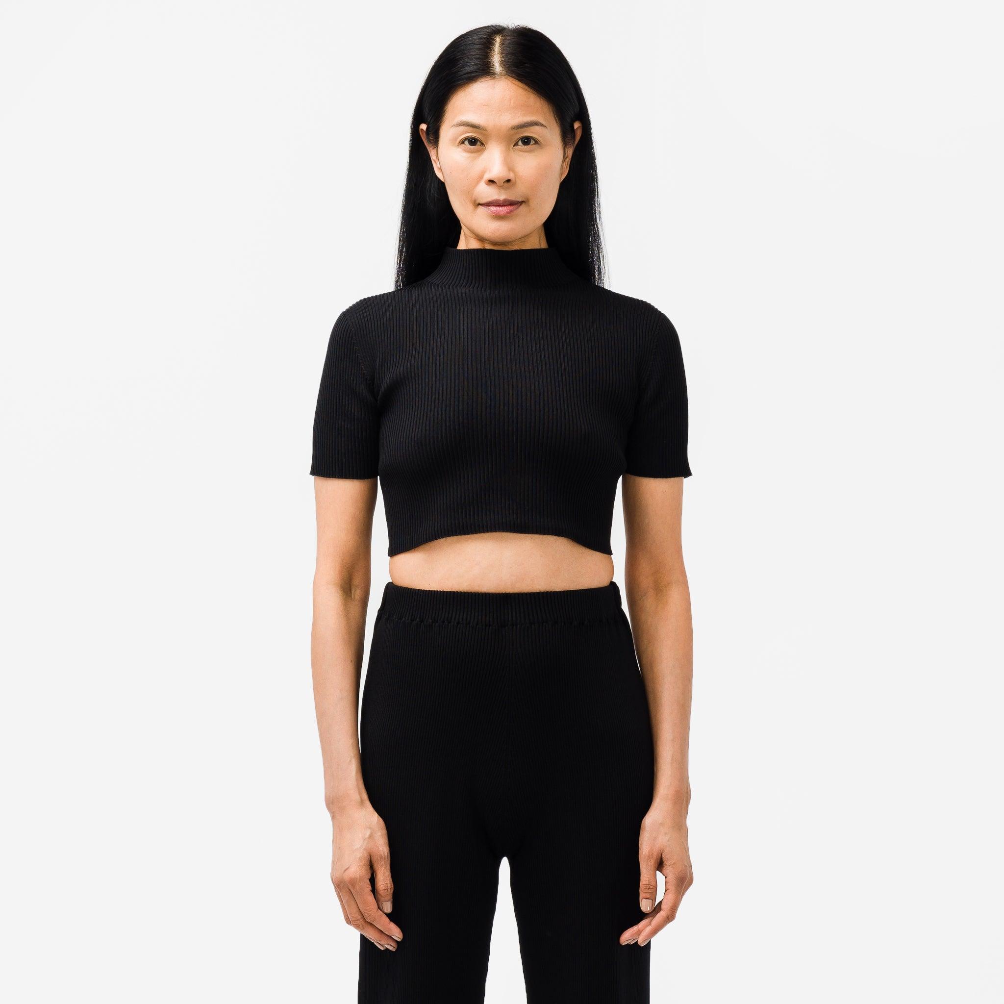 acoustics | 【CFCL】 POTTERY SLEEVELESS TOP col.BLK size.F