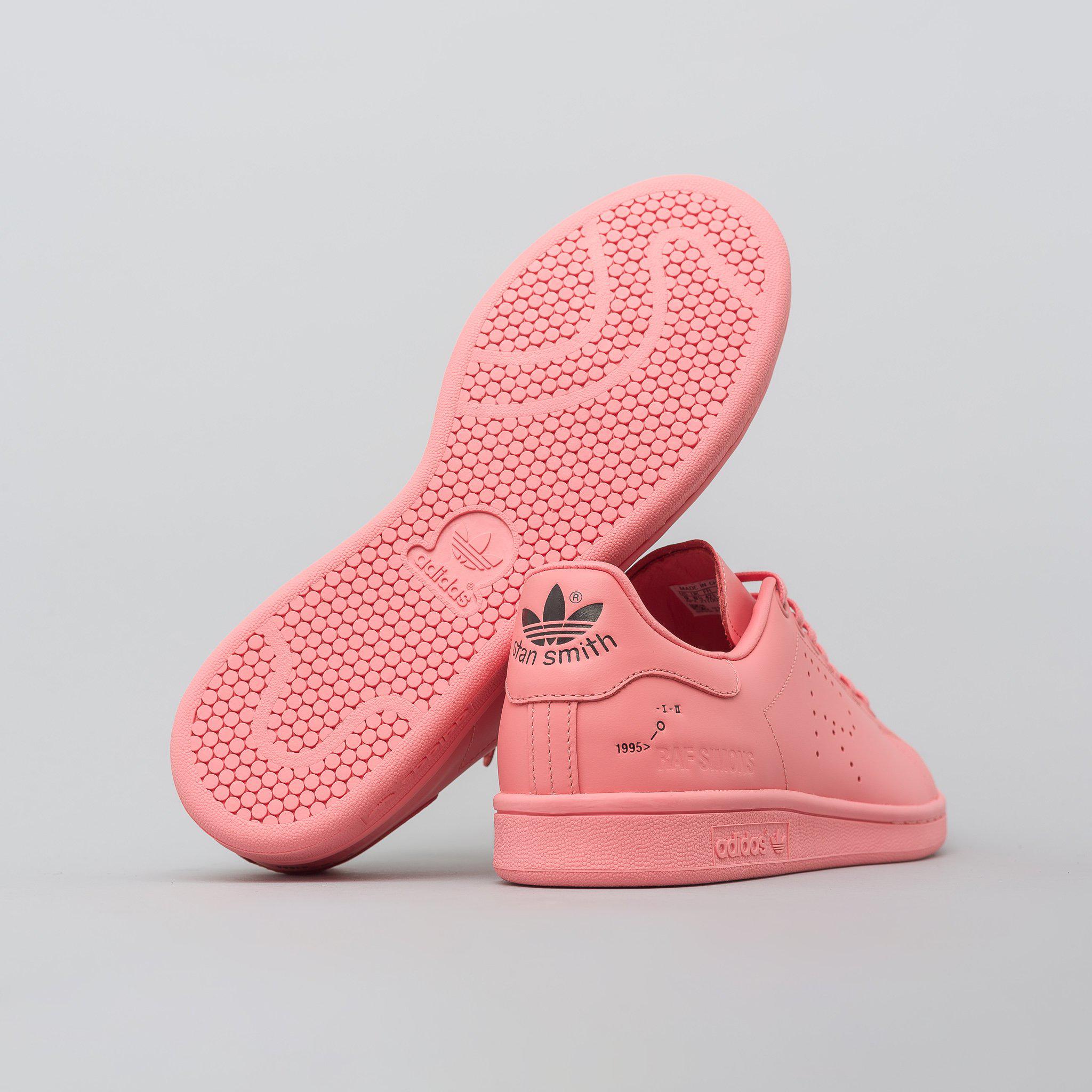 stan smith raf simons rose