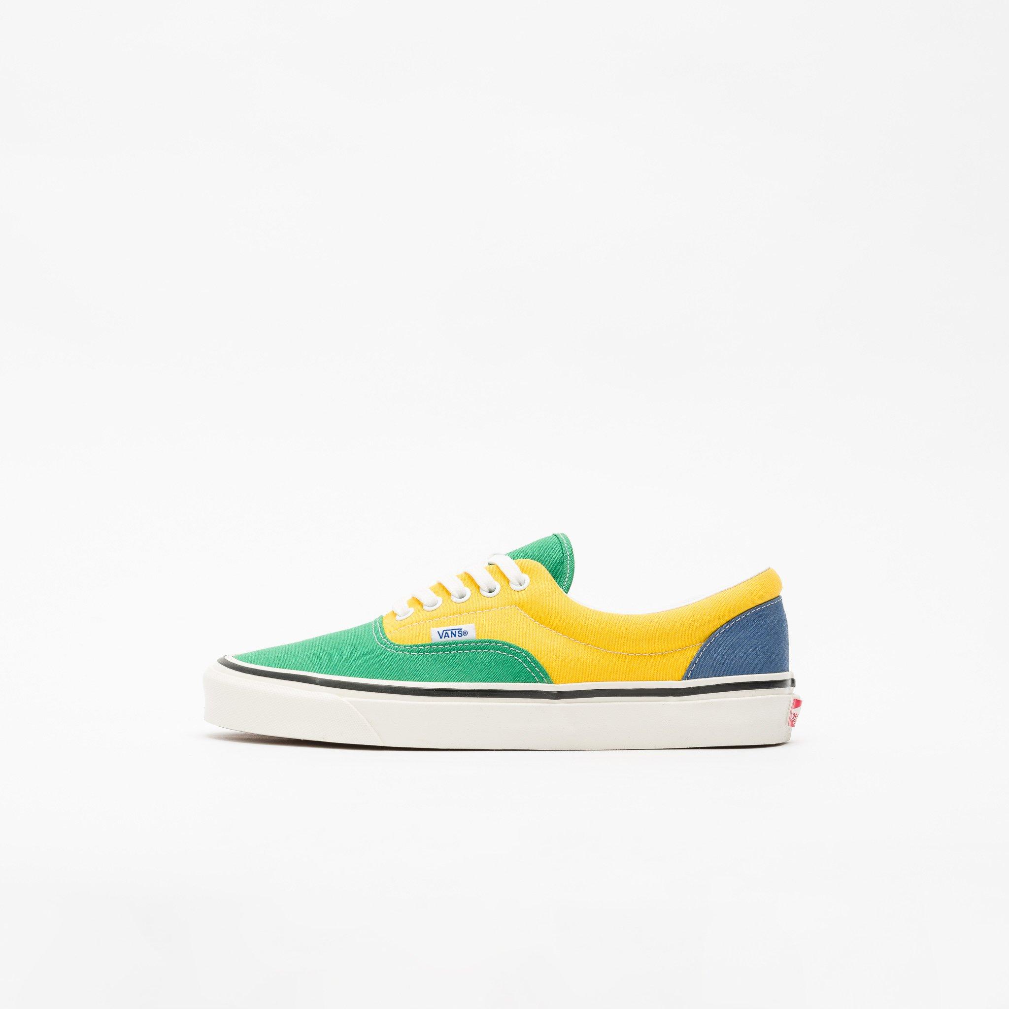 yellow green vans