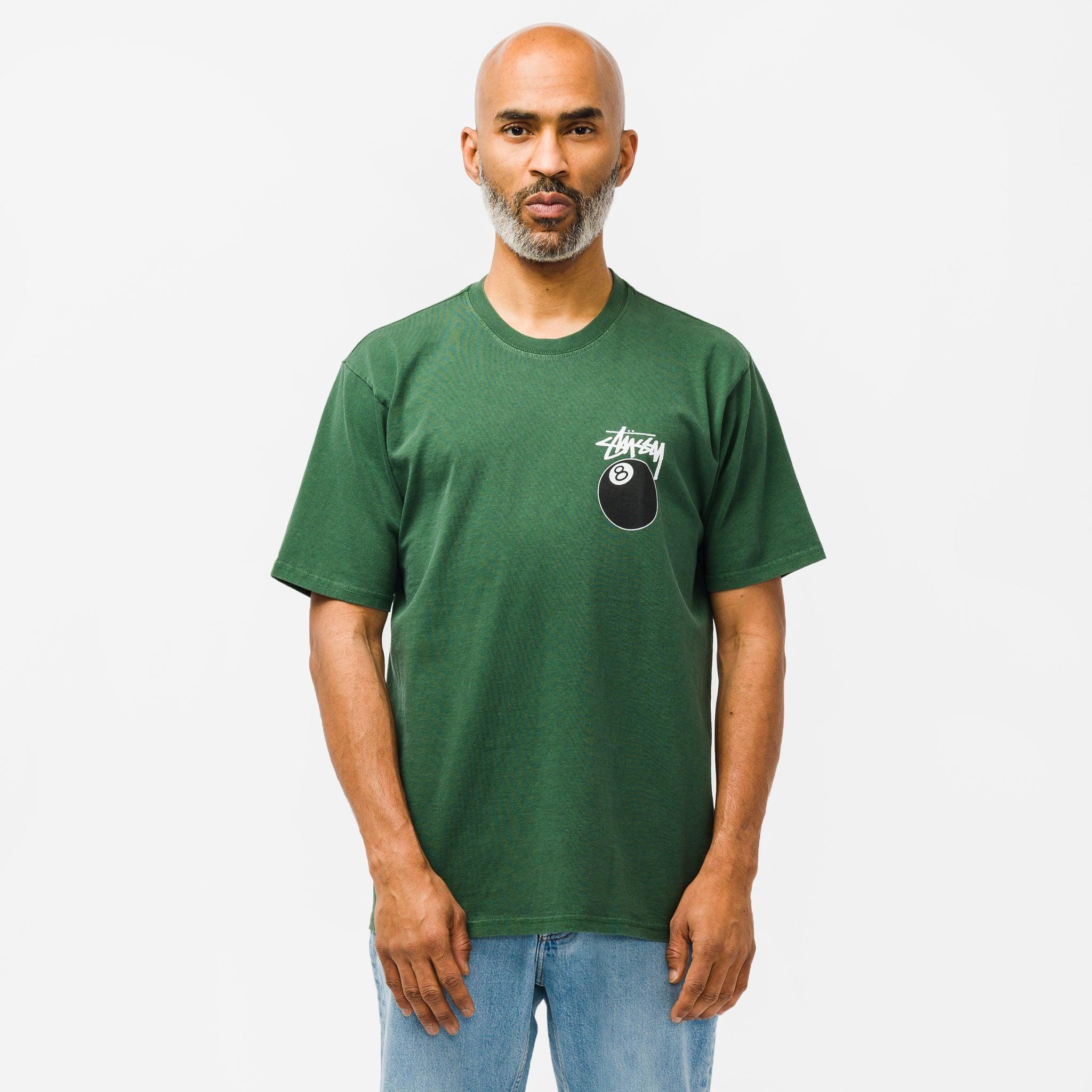 Stussy Cotton 8 Ball Pigment Dyed T 