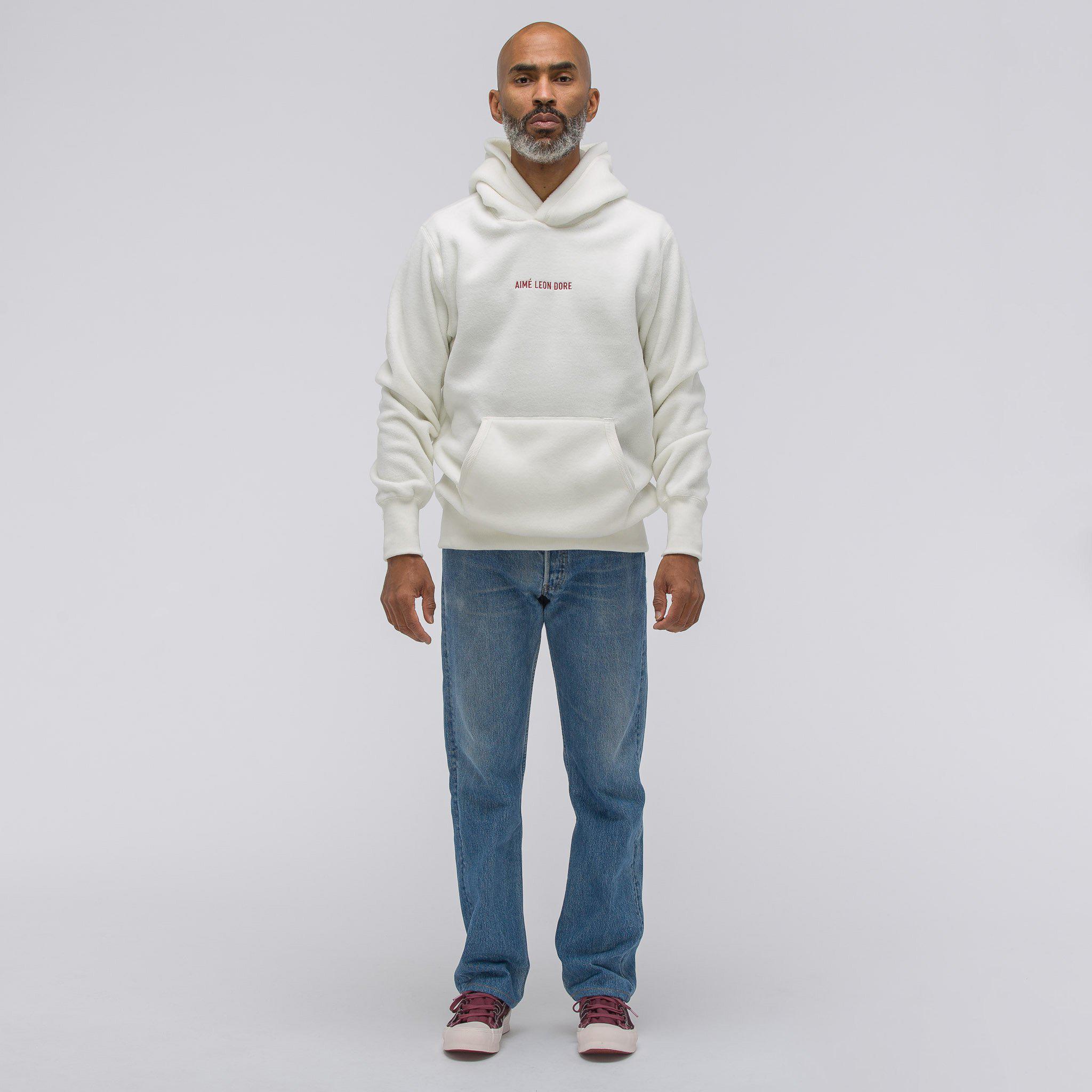 aime leon dore mock hoodie