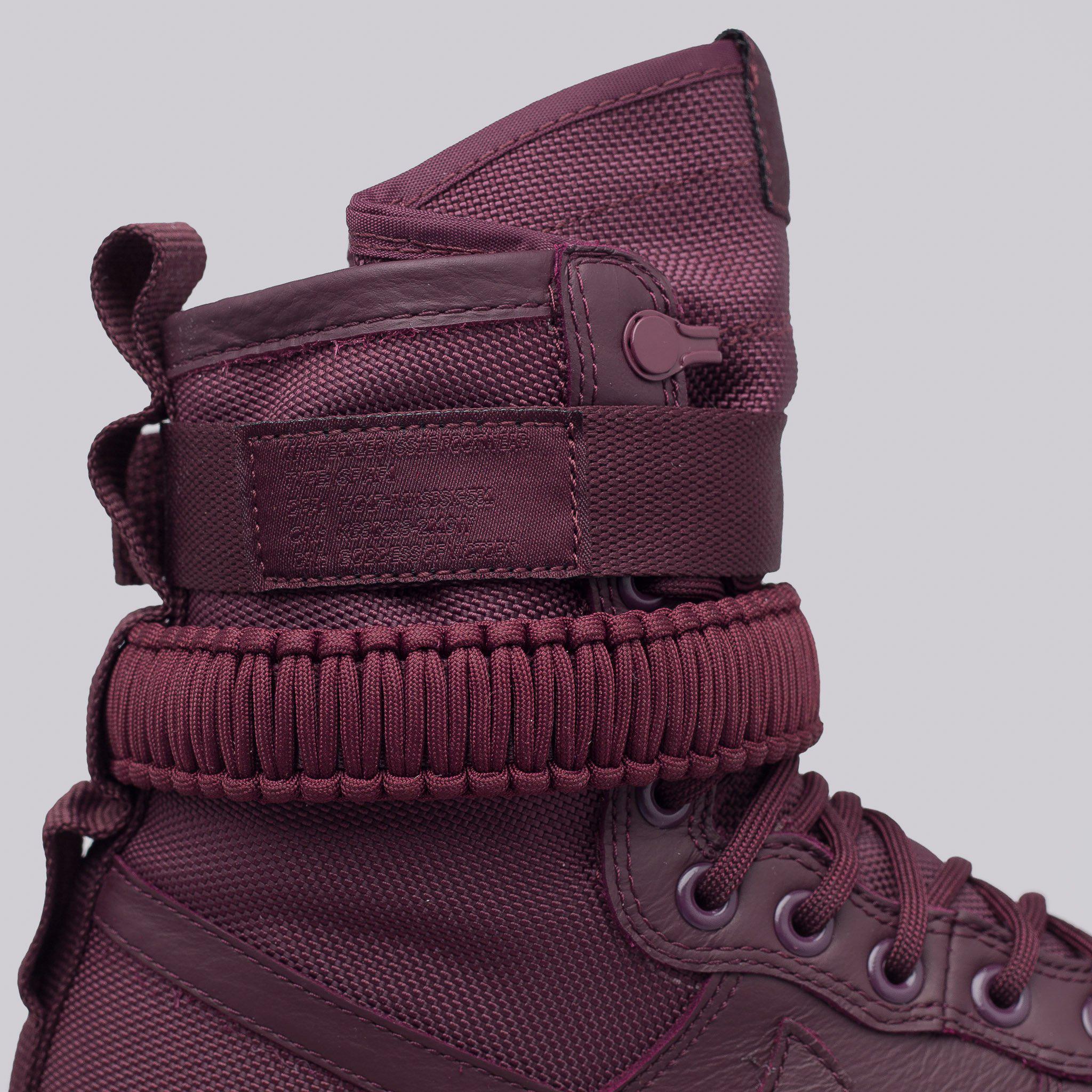 sf af1 deep burgundy