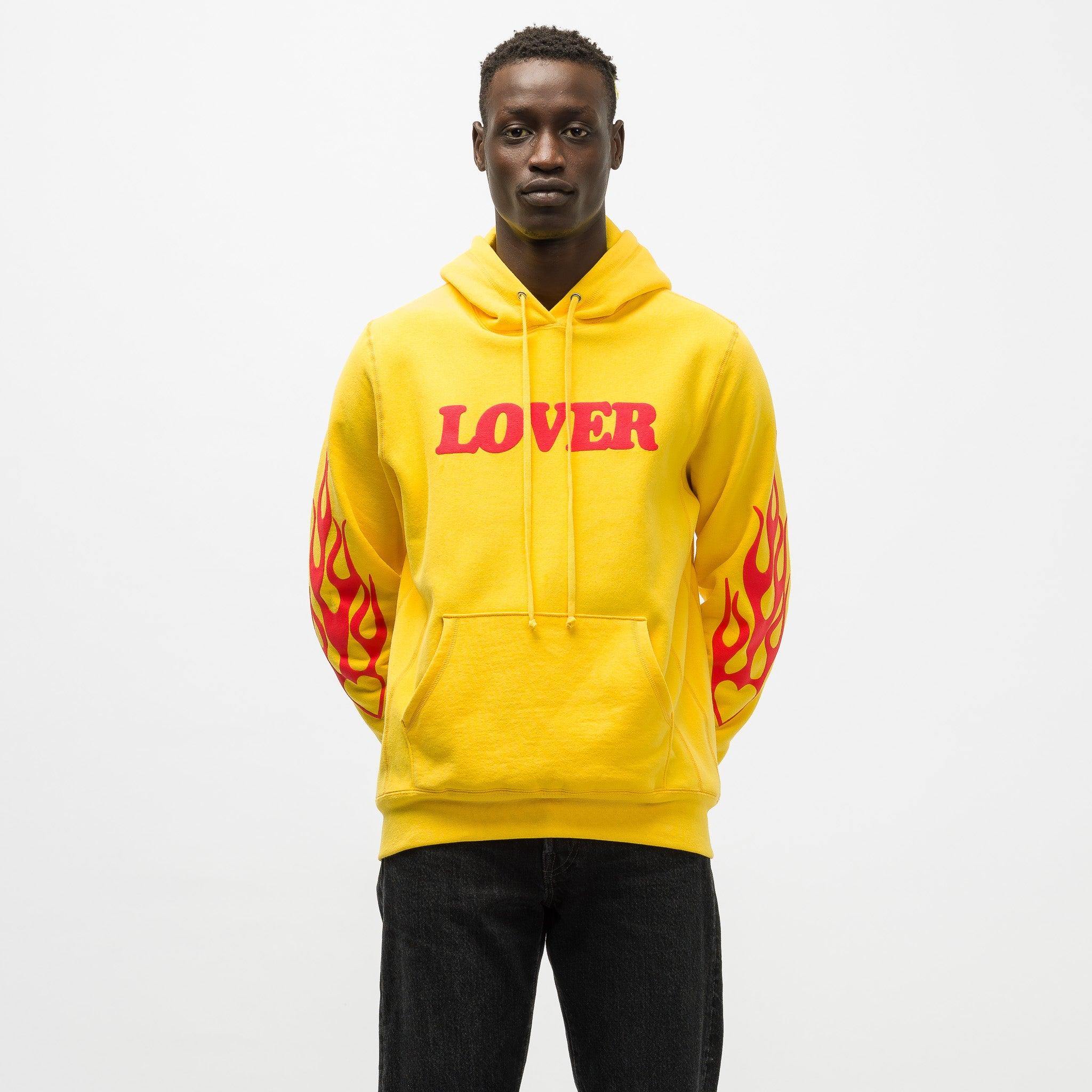 Bianca Chandon Lover Pullover Hoodie in Yellow for Men | Lyst UK