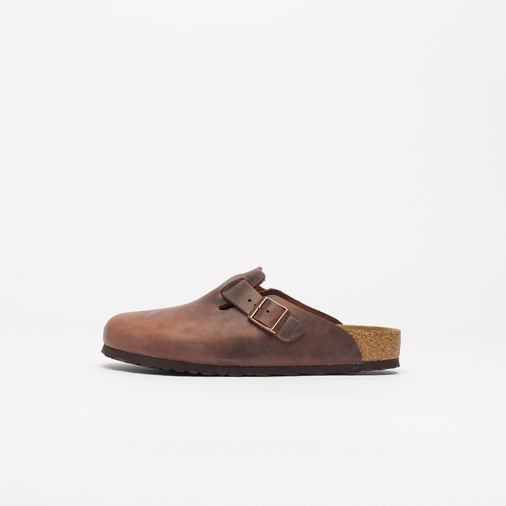 birkenstock boston soft footbed oiled leather