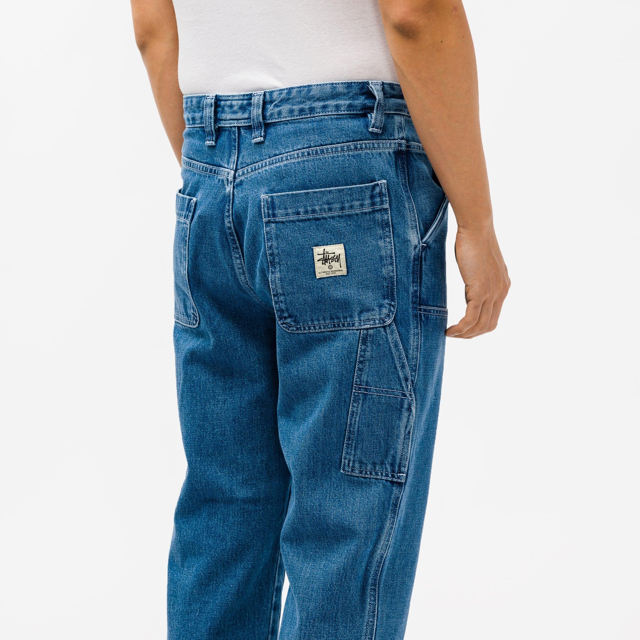 Stussy Denim Work Pants in Blue for Men 