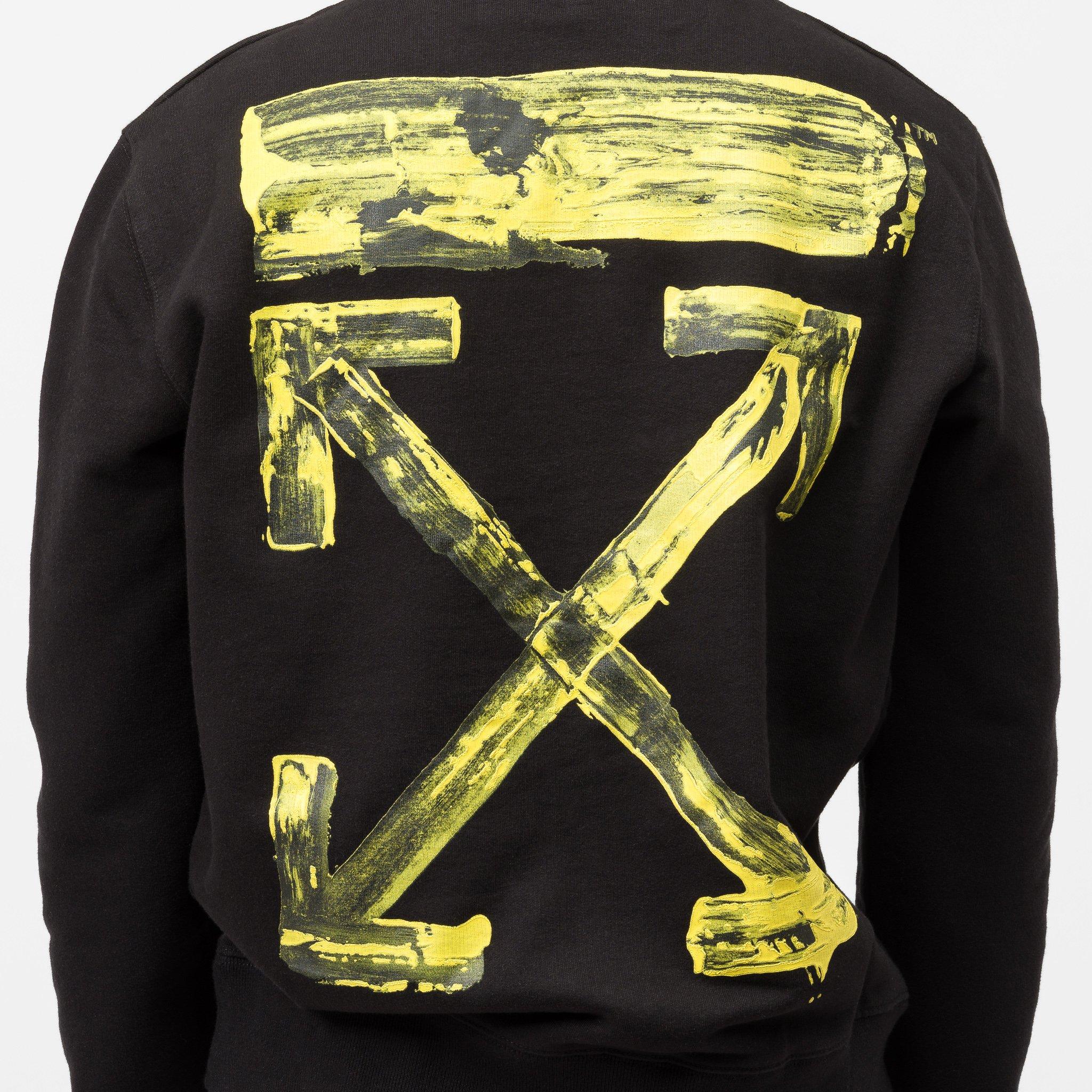 Off-White c/o Virgil Abloh Synthetic Acrylic Arrows Slim Hoodie in 