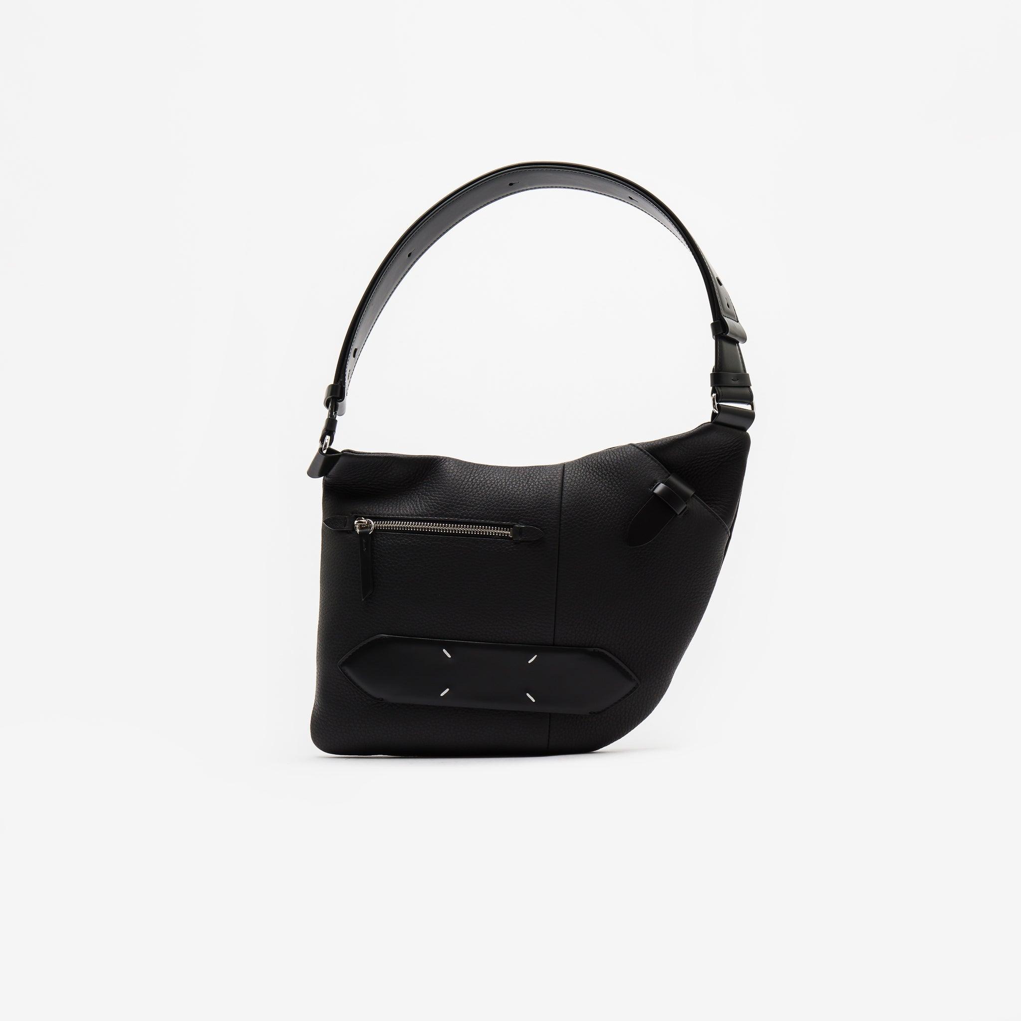 Maison Margiela Leather Soft 5ac On Body Bag in Black for Men | Lyst