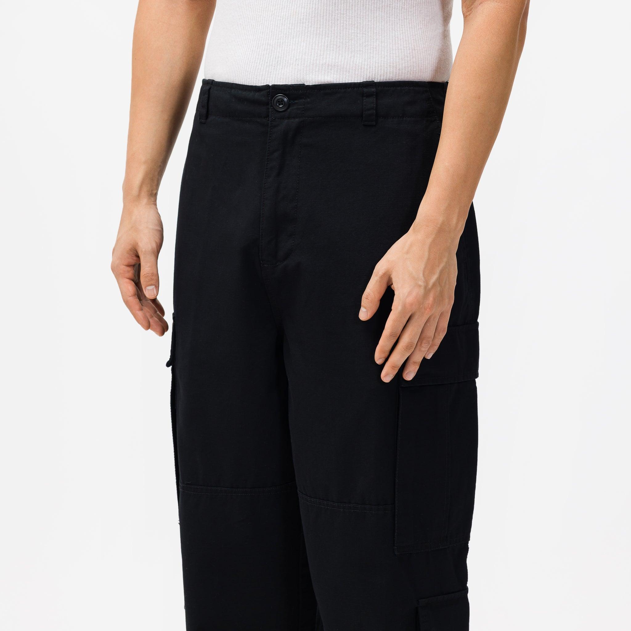 Stussy Ripstop Surplus Cargo Pants in Black for Men | Lyst