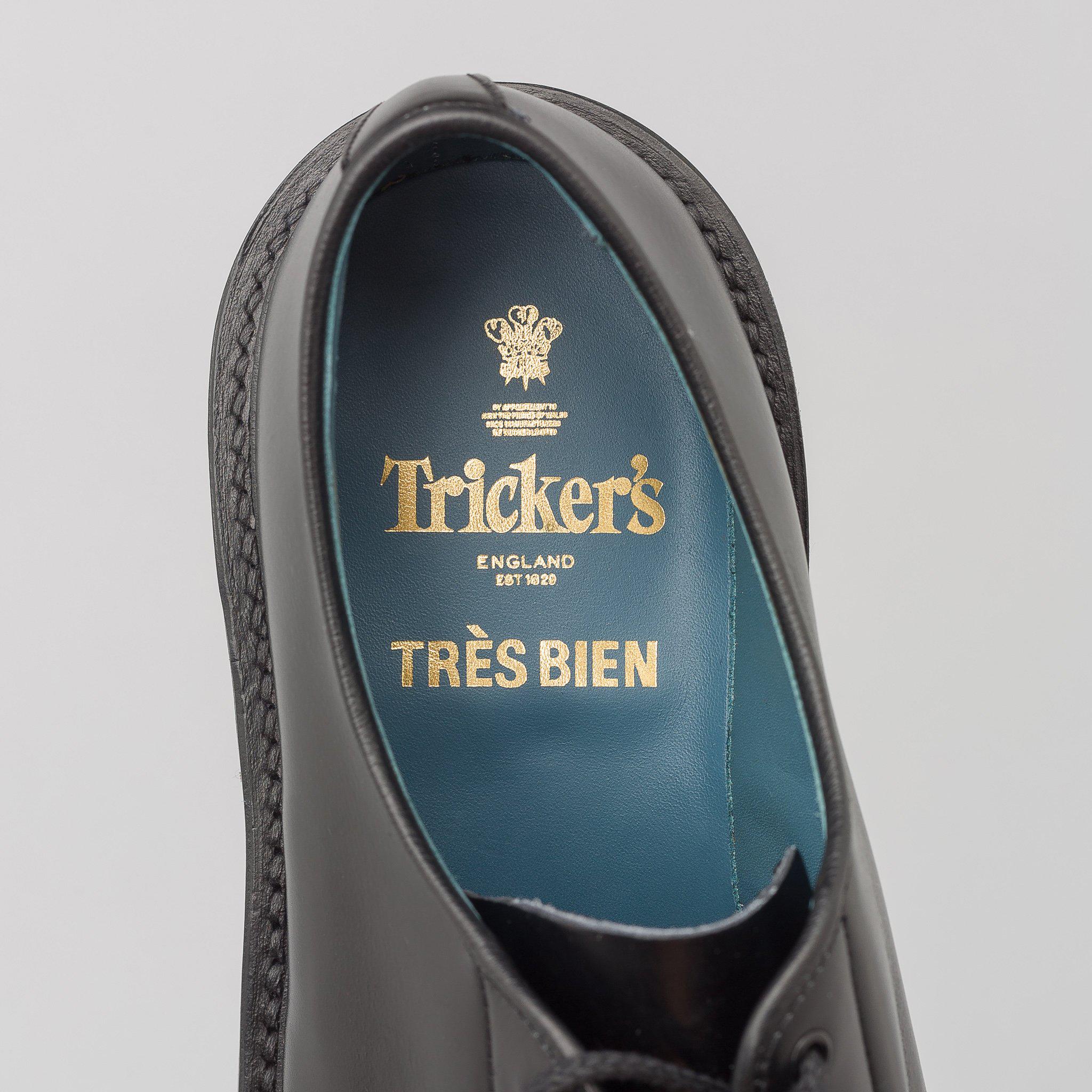 Tres Bien Leather Tricker's Derby Shoe 