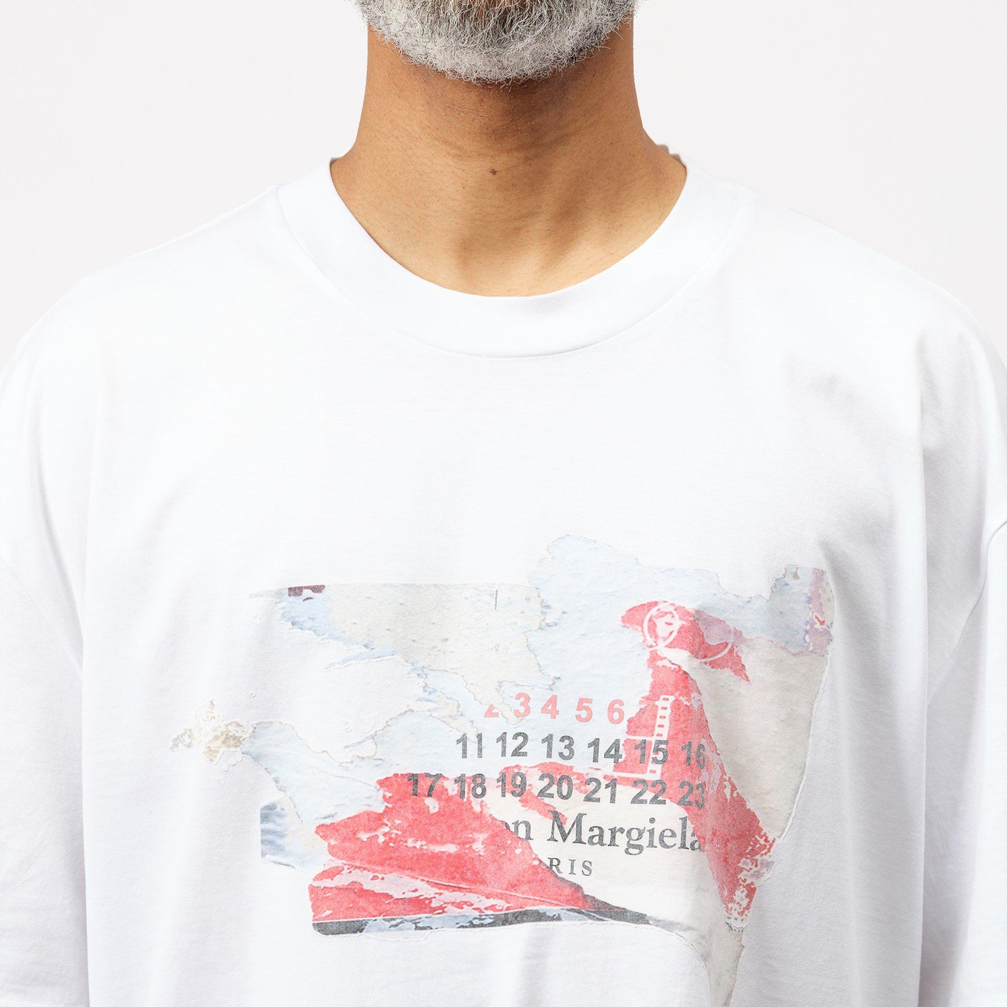 maison margiela memory of label t shirt