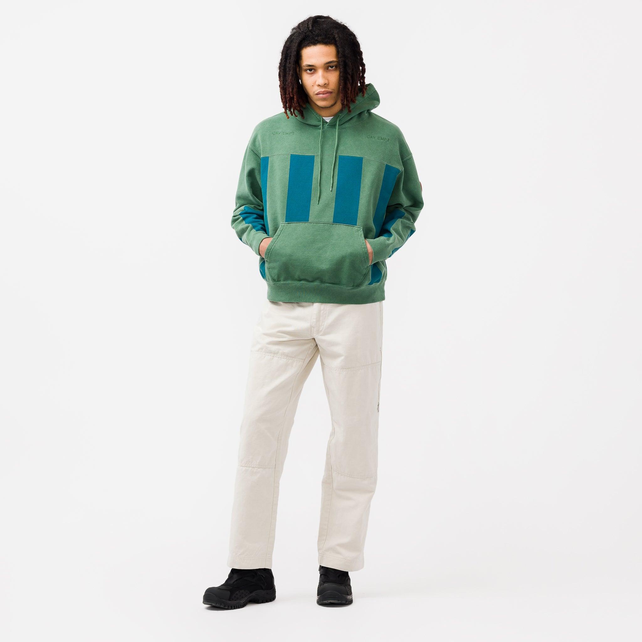 Cav Empt Cotton Side Zip Pant in White 