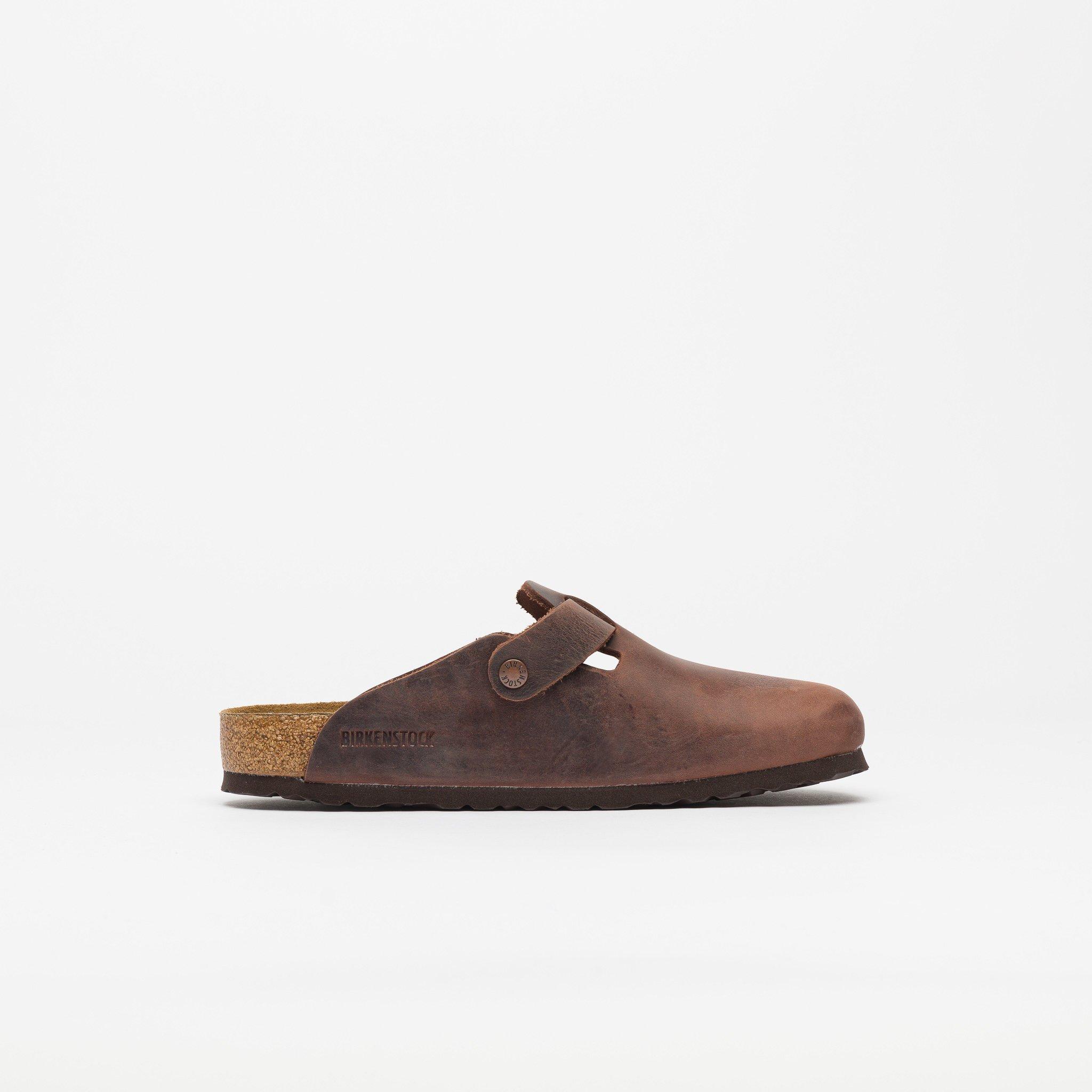 birkenstock boston soft footbed oiled leather
