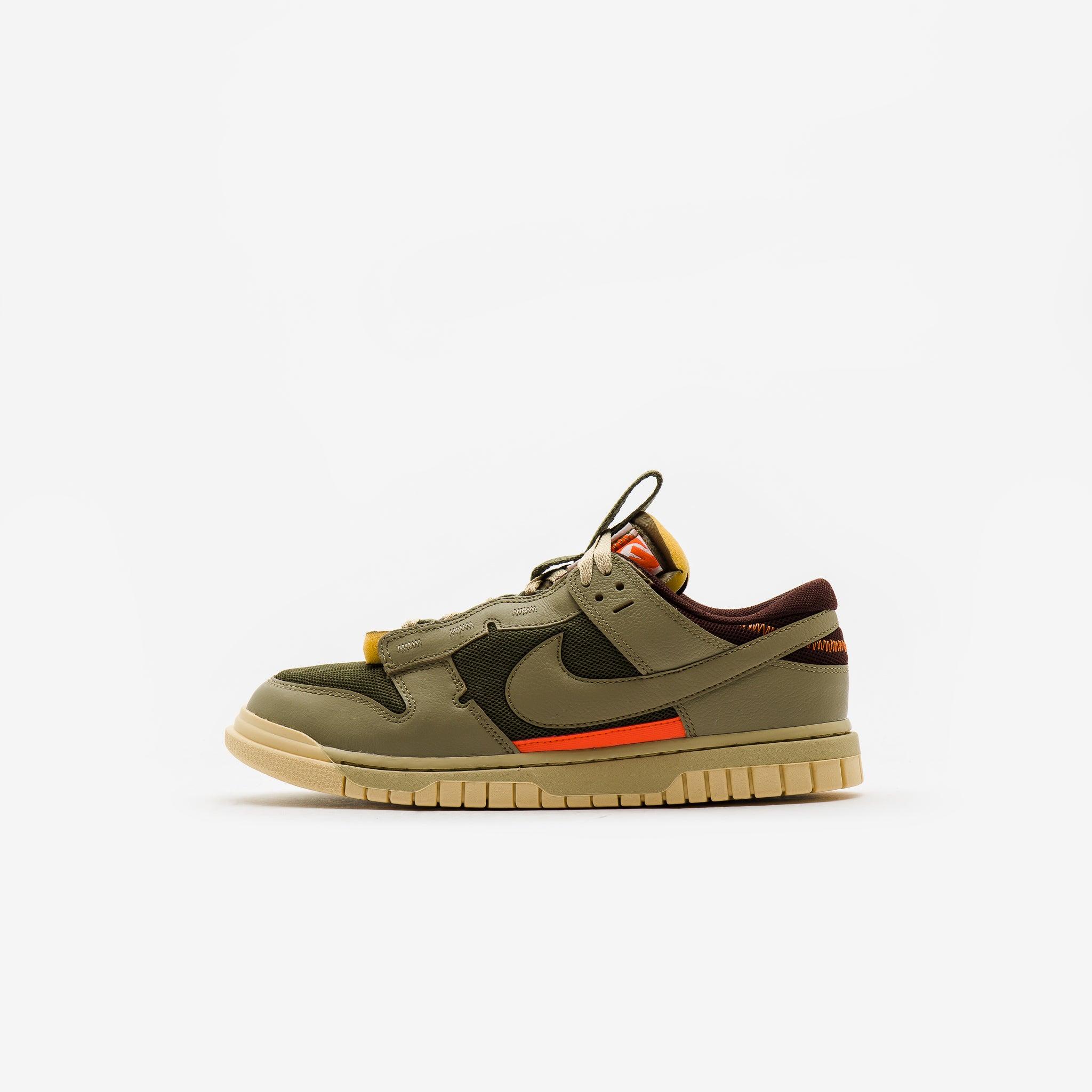 mens nike dunk low green