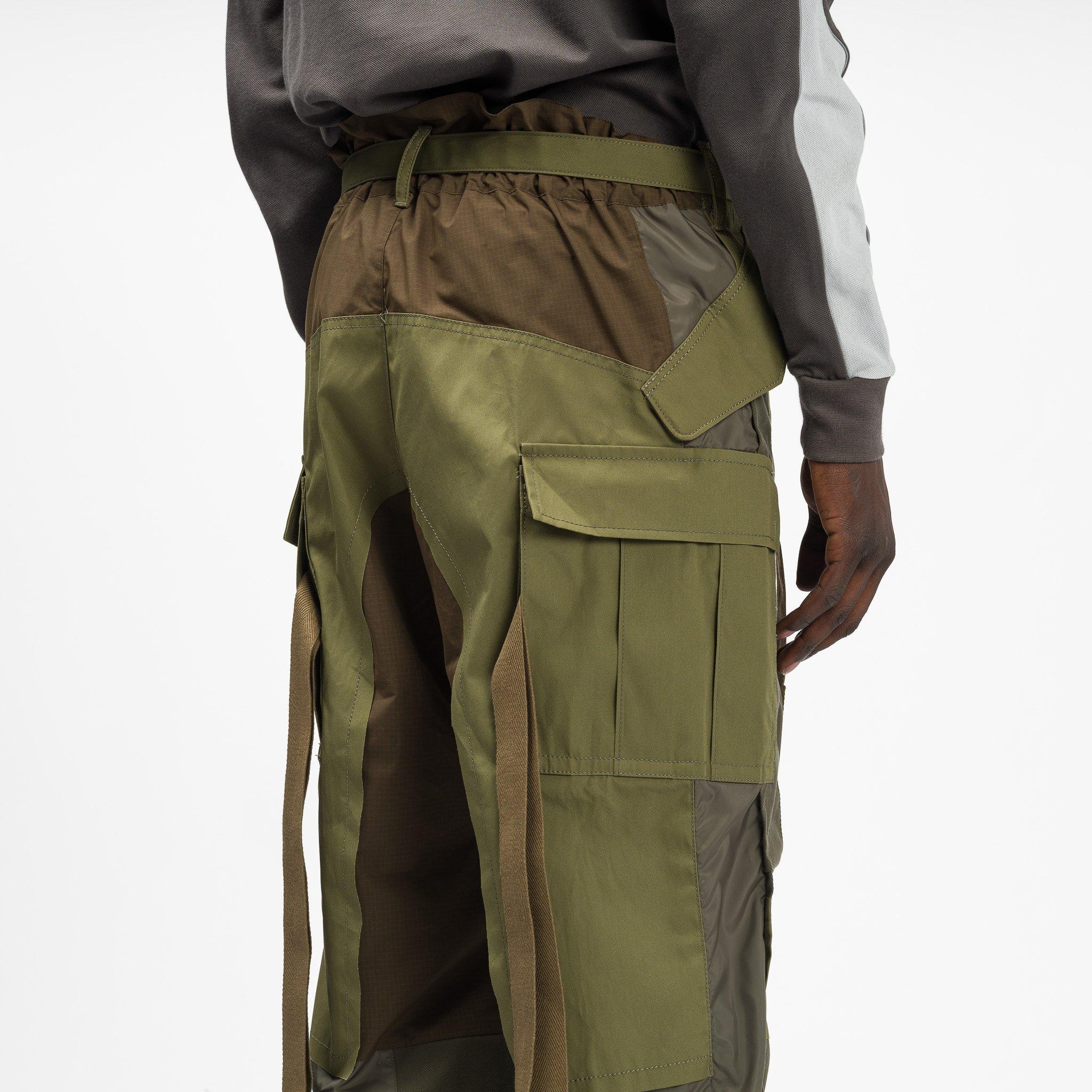 Sacai Cotton Fabric Combo Pants for Men | Lyst