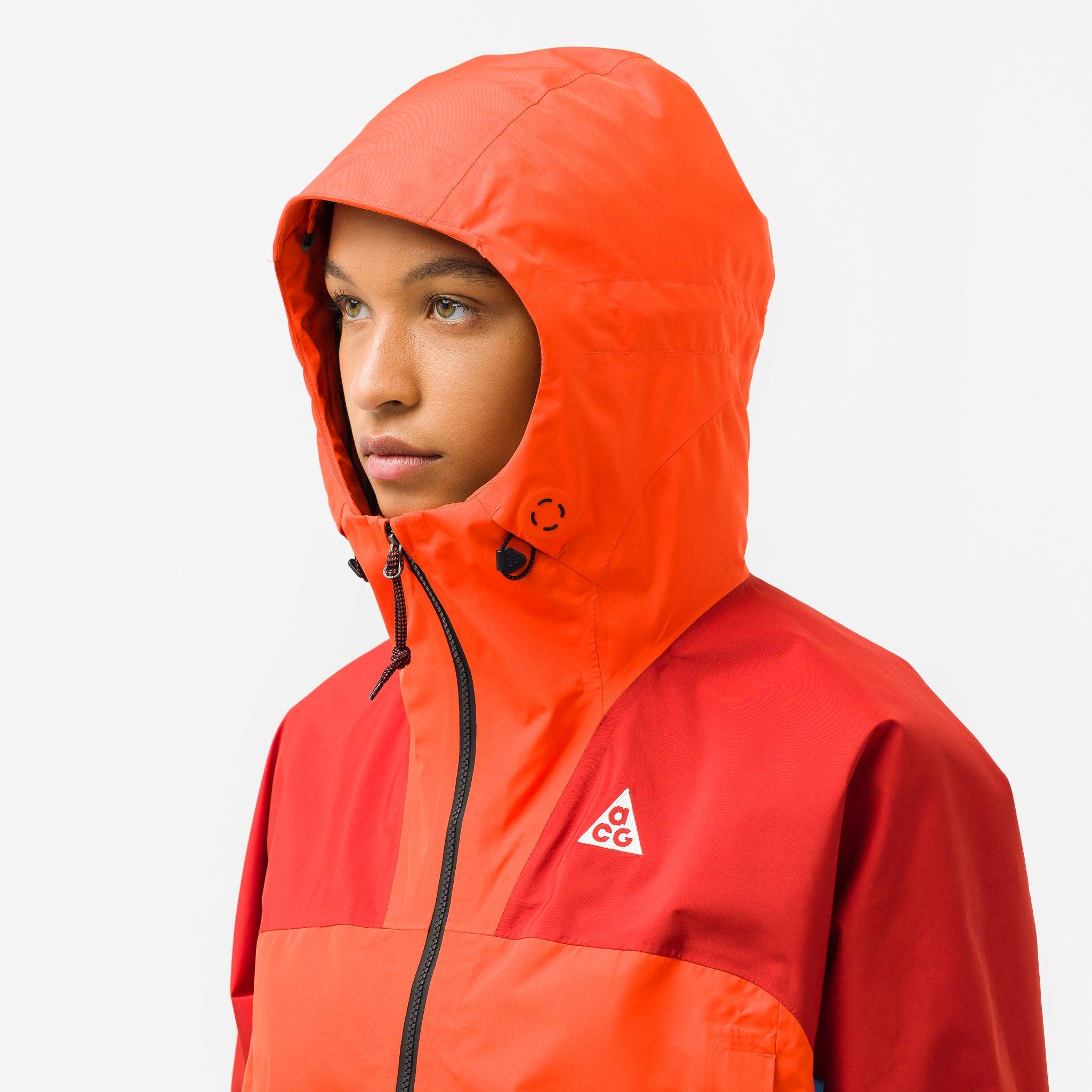 Nike Acg Storm-fit Chain Of Craters Jacket in Orange | Lyst