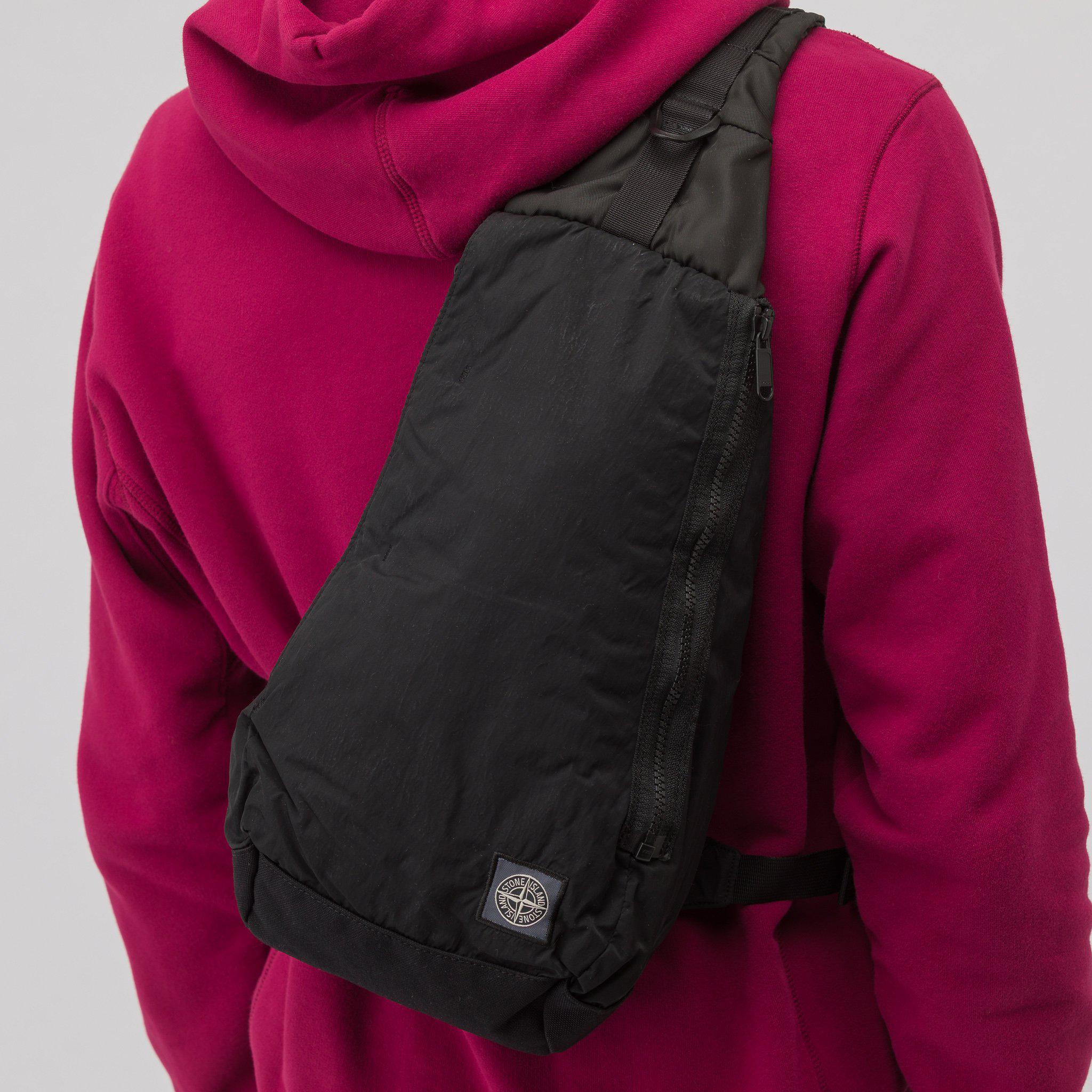 stone island sling backpack