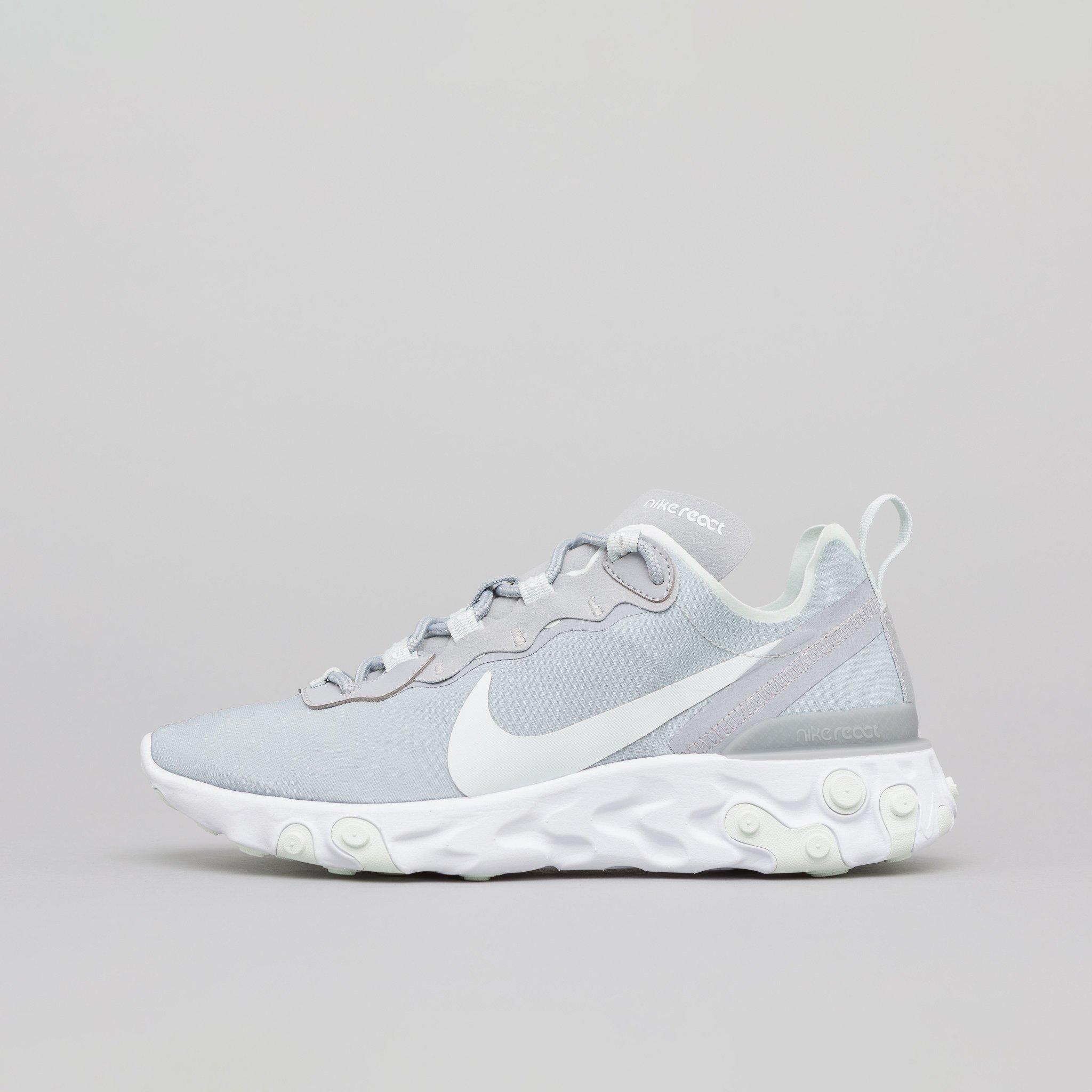 Nike Lace Women S Element React 55 In Wolf Grey Ghost Aqua In Gray For Men Lyst