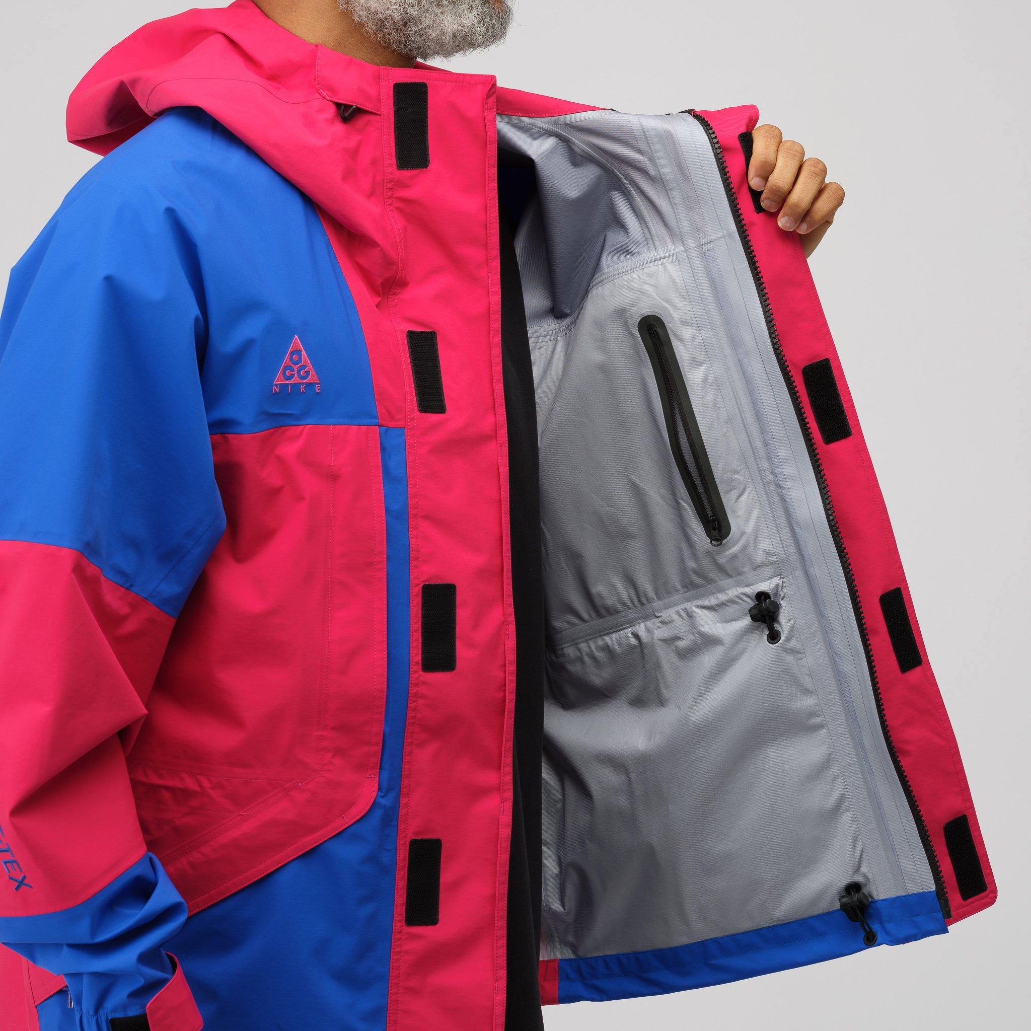 nike acg jacket pink