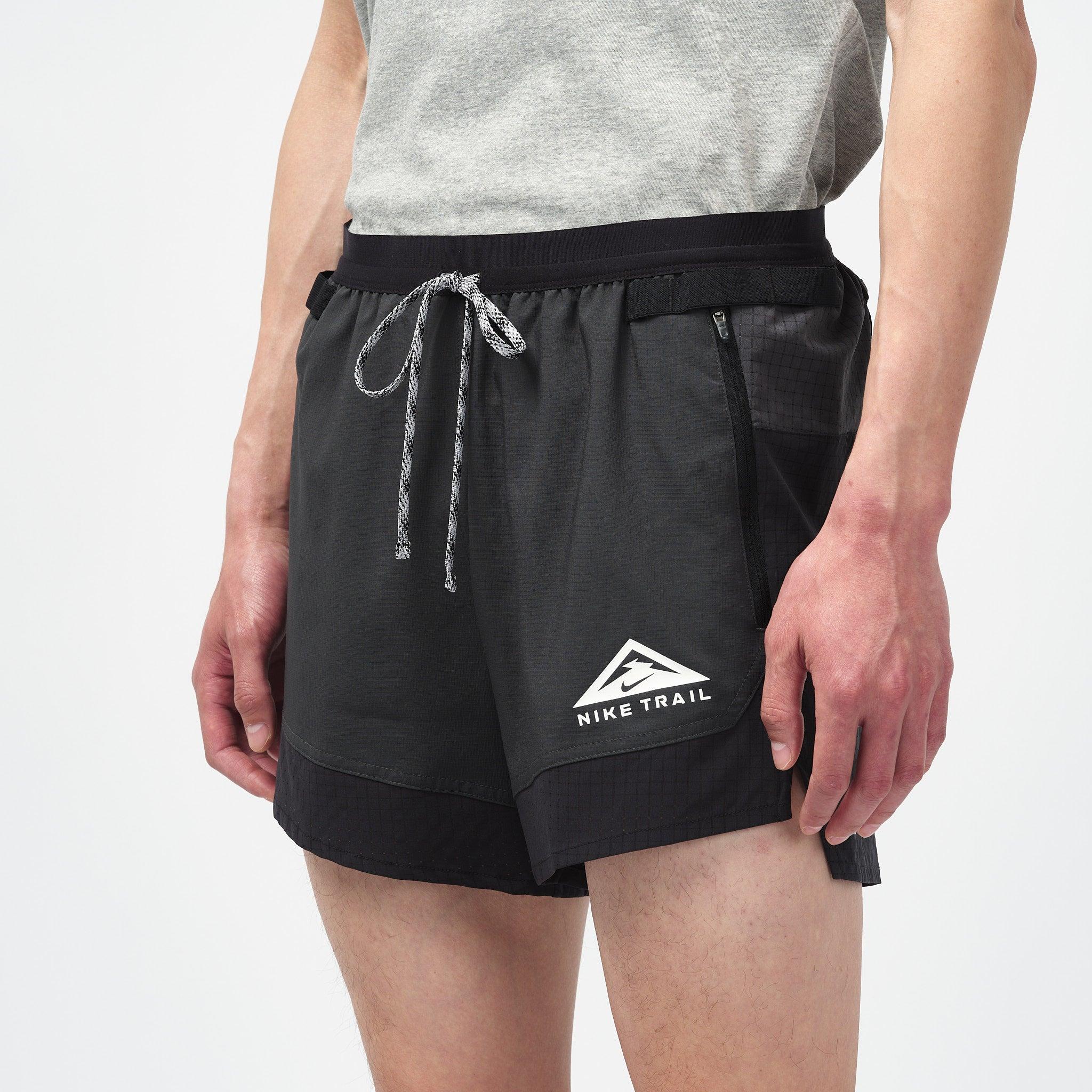 Nike Dri-fit Flex Stride Trail Shorts in Black/Dark Smoke (Black) for Men |  Lyst