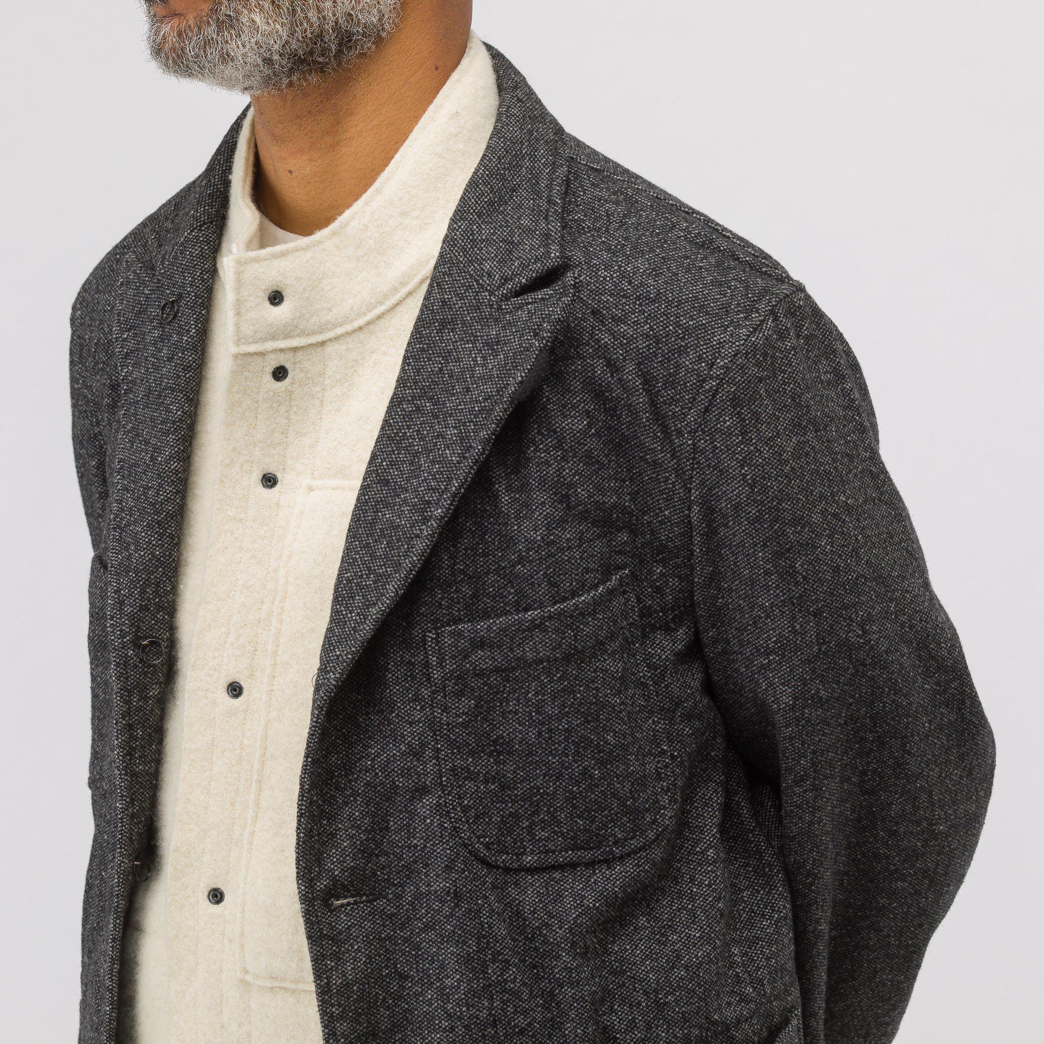 Engineered Garments Bedford Jacket In Grey Homespun Wool in Gray for ...