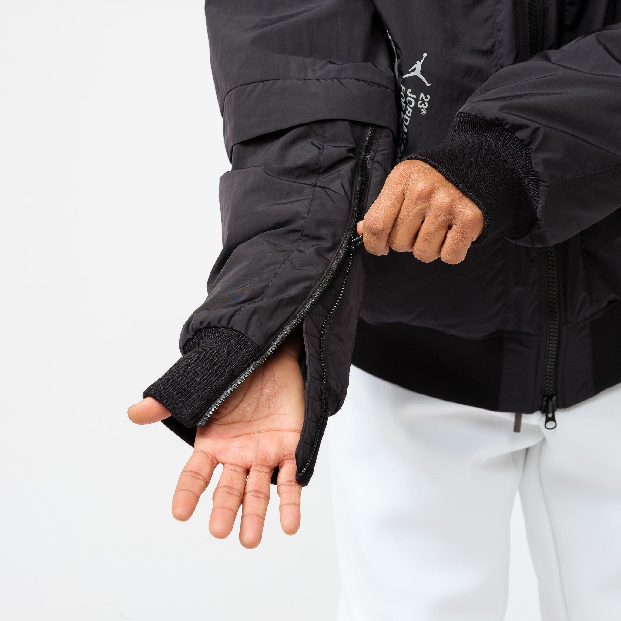 Nike Synthetic 23 Engineered Ma 1 Down Jacket In Black For Men Lyst