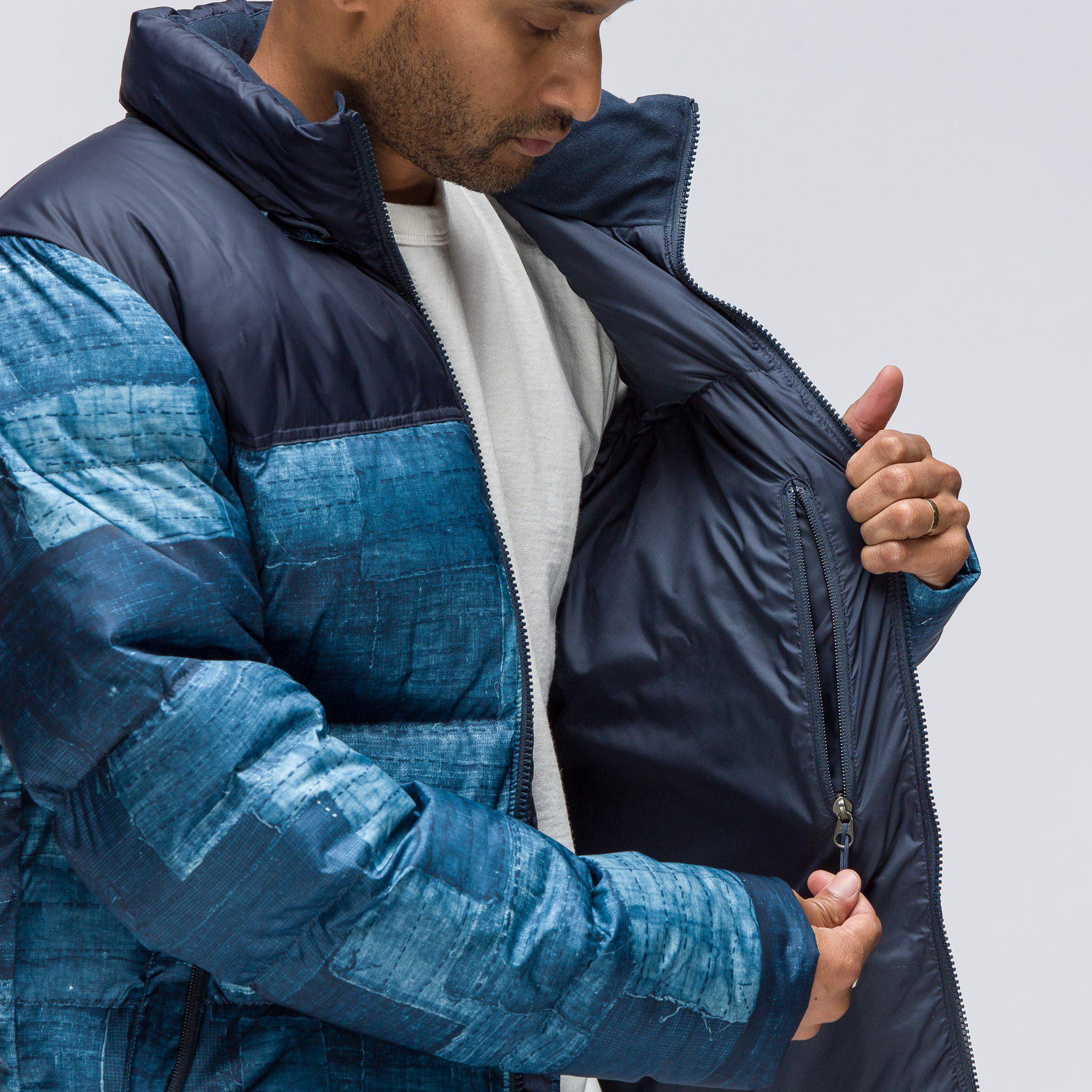 north face nuptse navy