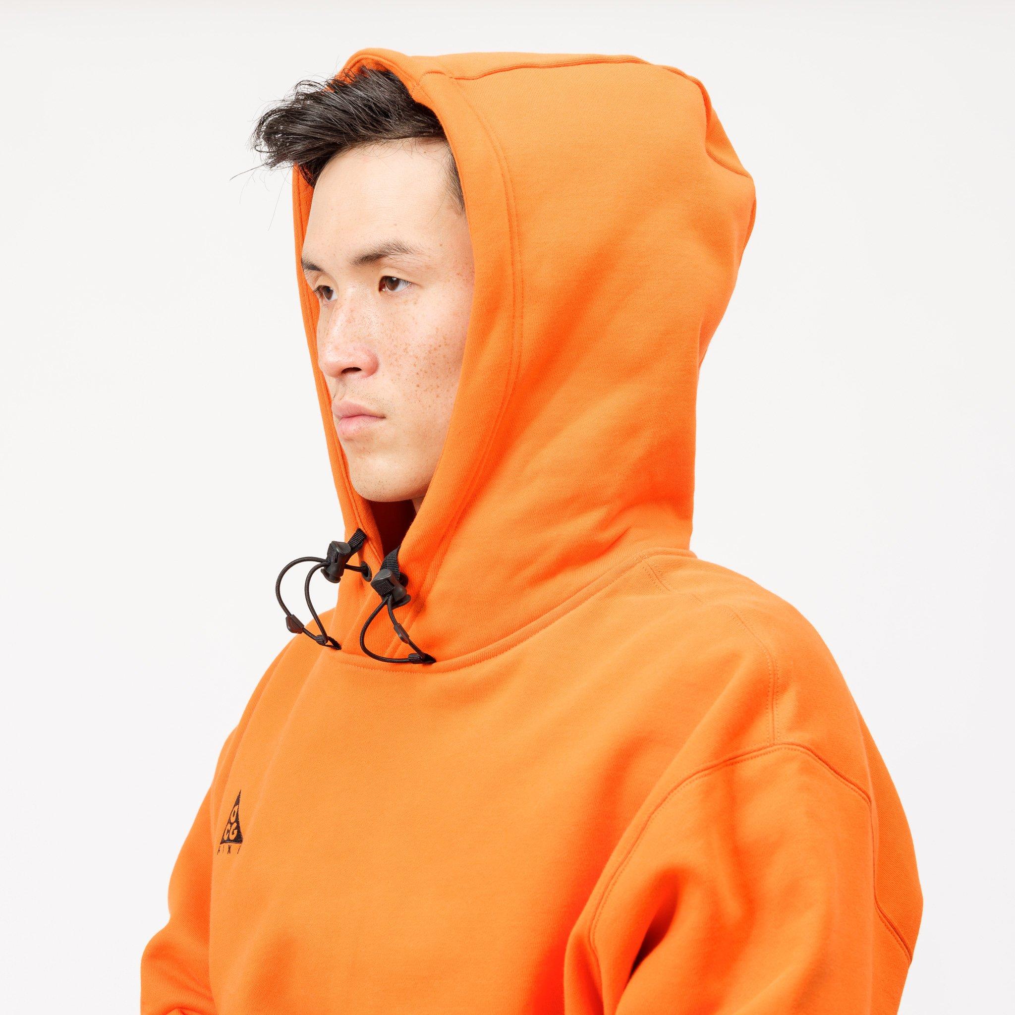 nike acg hoodie orange