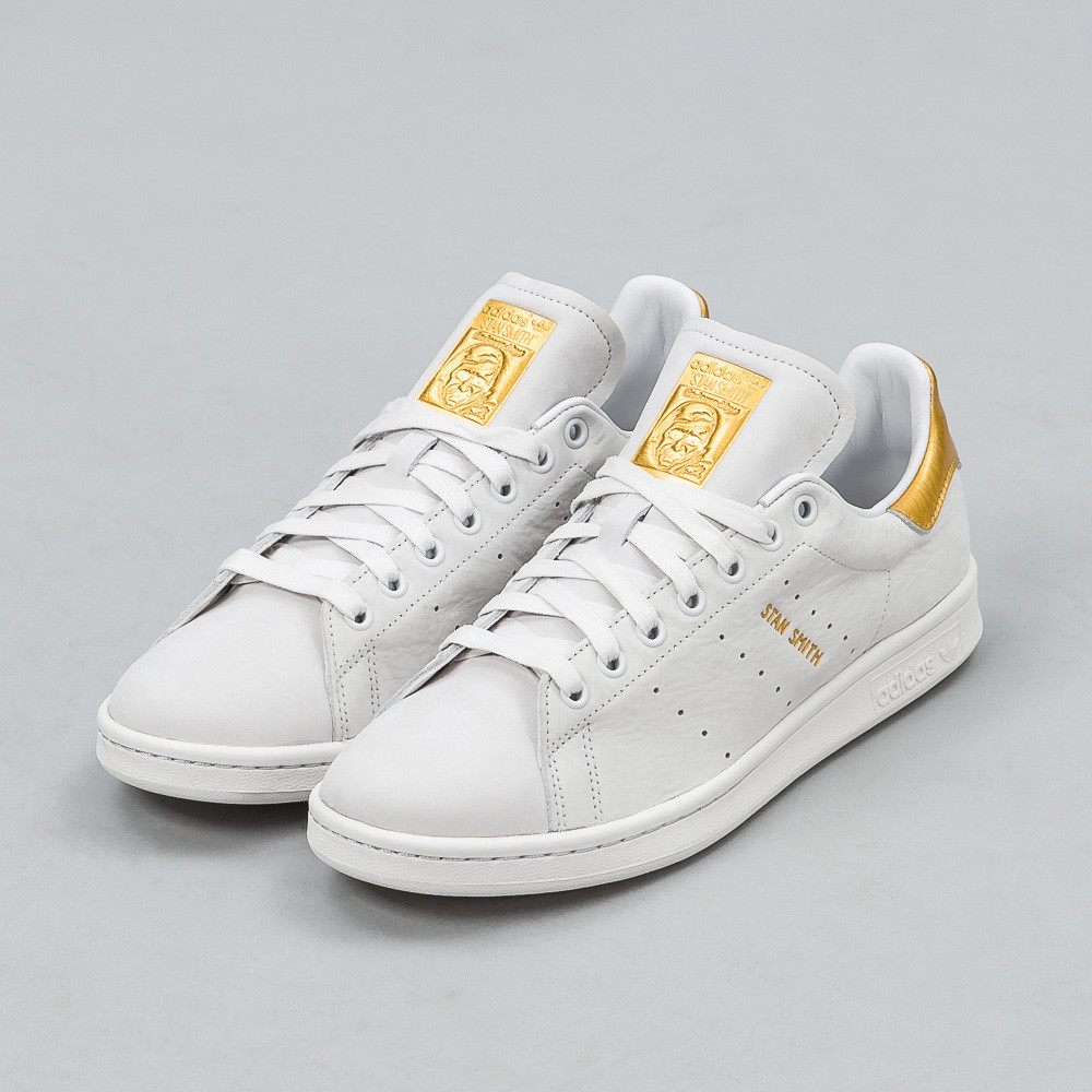 adidas Originals Leather Stan Smith Gold Leaf for Men - Lyst