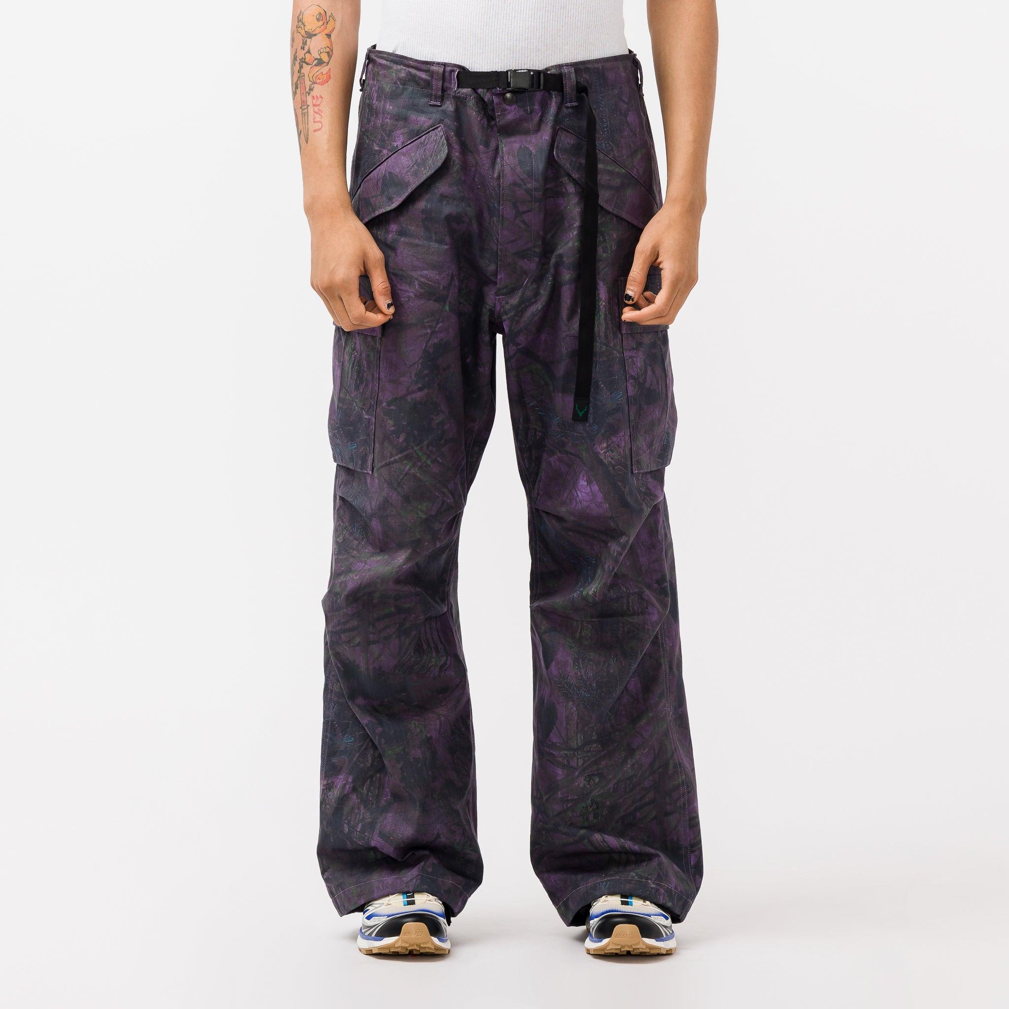 South2 West8 Belted Bdu Pants in Purple for Men | Lyst