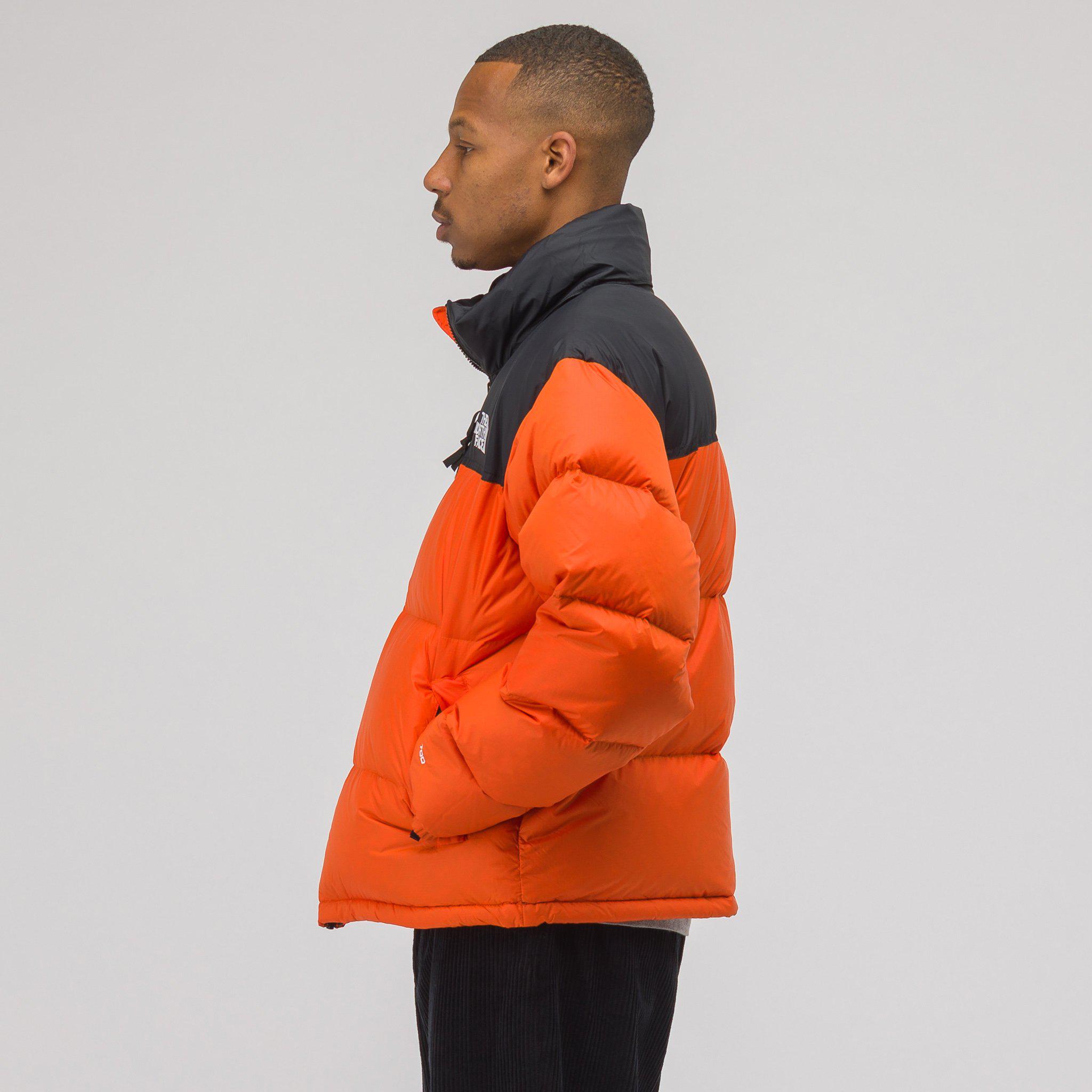 The North Face Synthetic M 1996 Rto Nptse Jacket in Orange for Men | Lyst