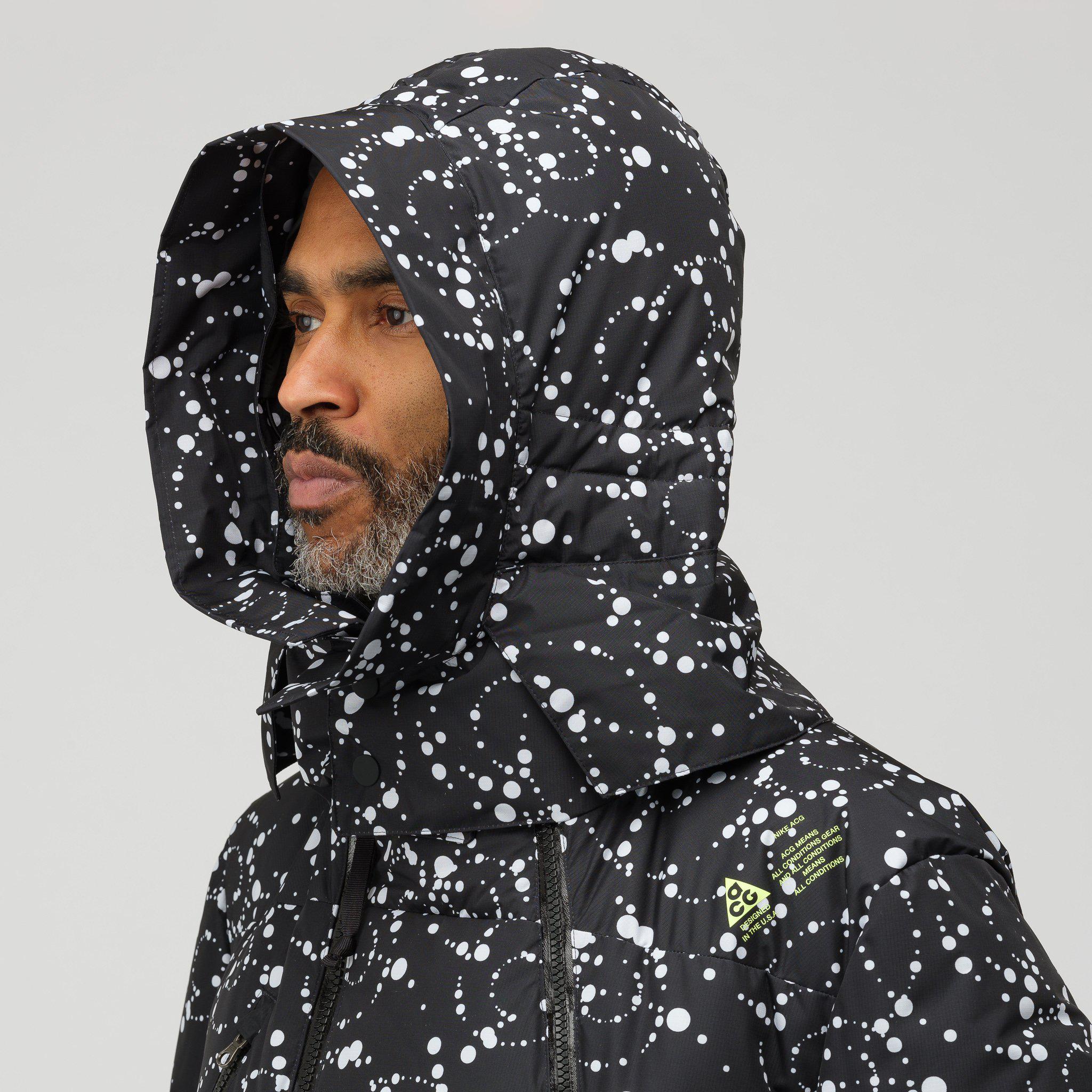 Nike Synthetic Acg Down Parka In Black for Men | Lyst