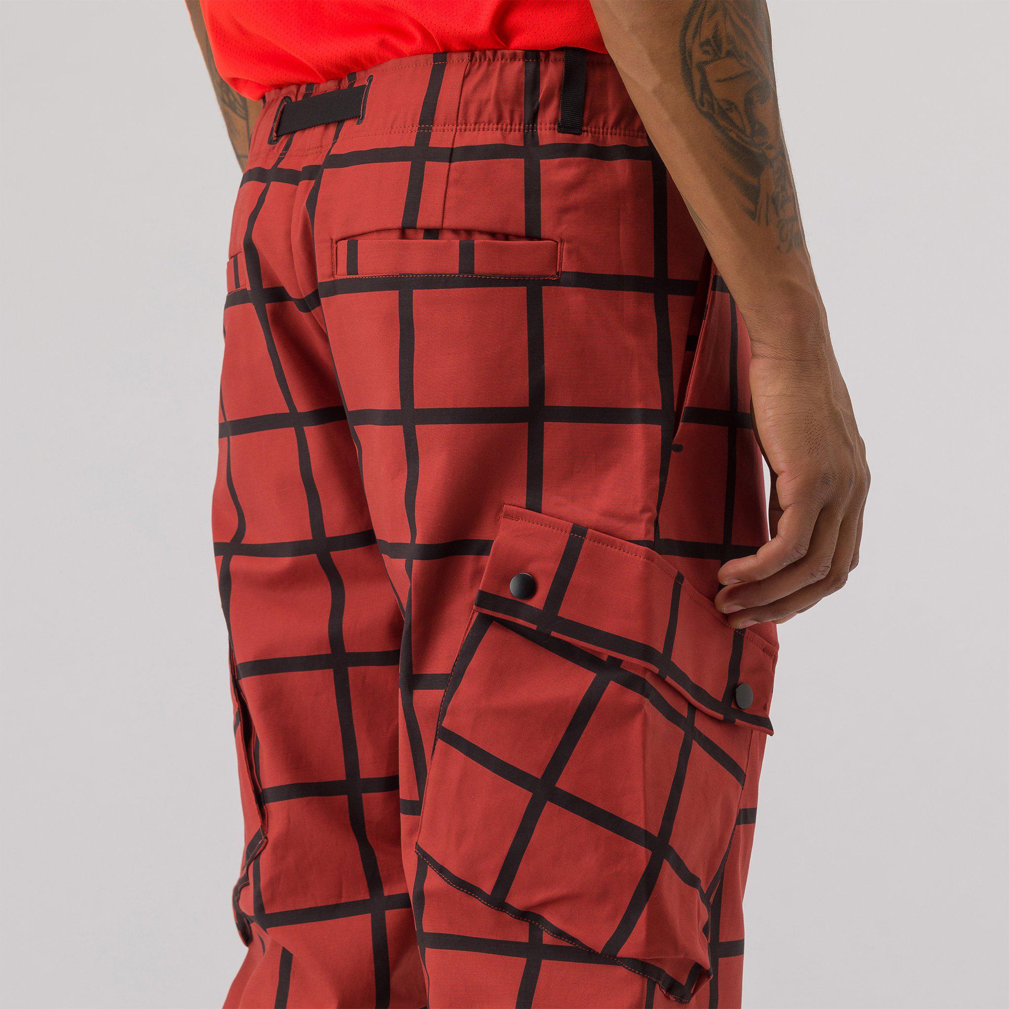 Nike Cotton X Patta Cargo Pants In Mars Stone/black in Red for Men | Lyst
