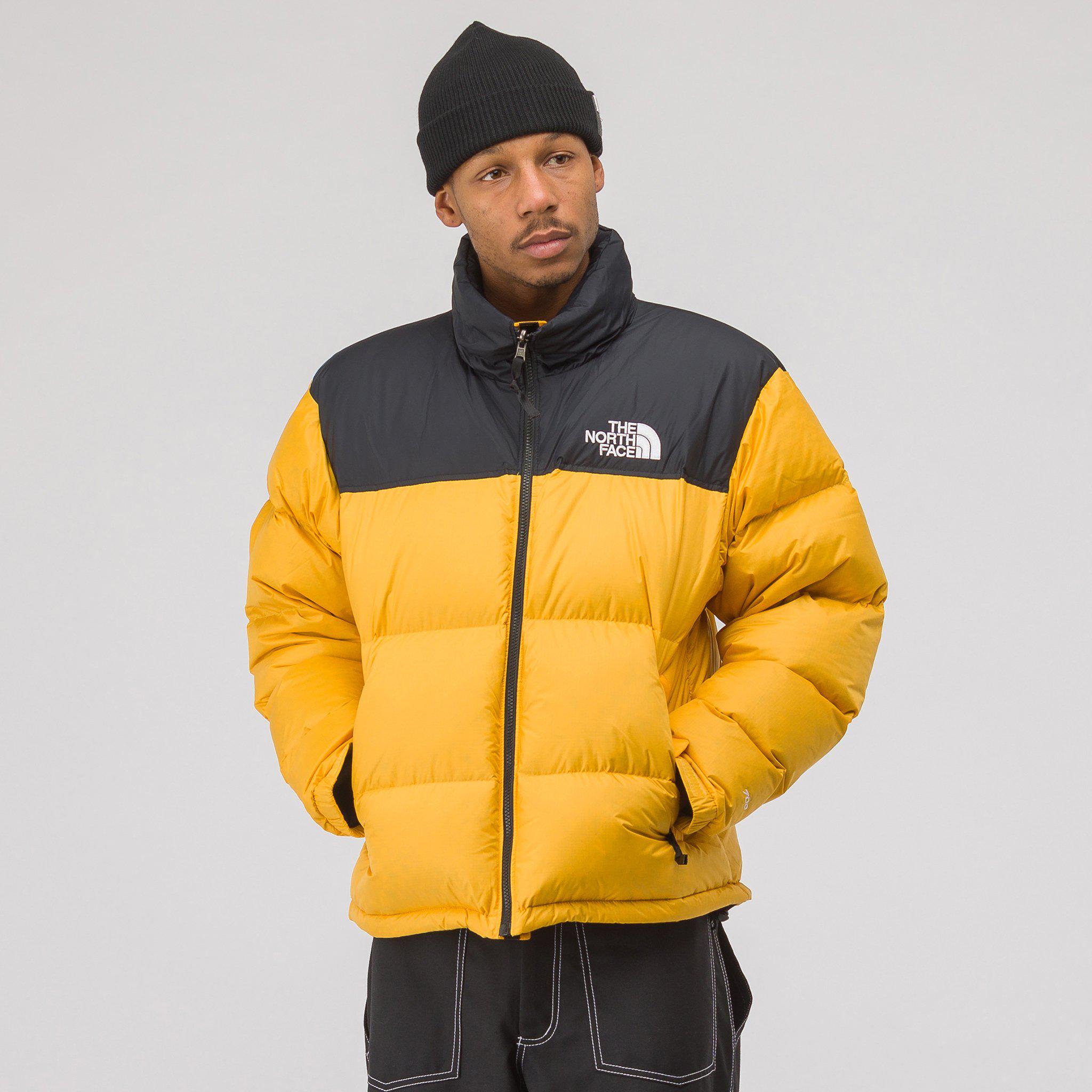 The North Face Goose 1996 Retro Nuptse Jacket in Yellow for Men - Lyst