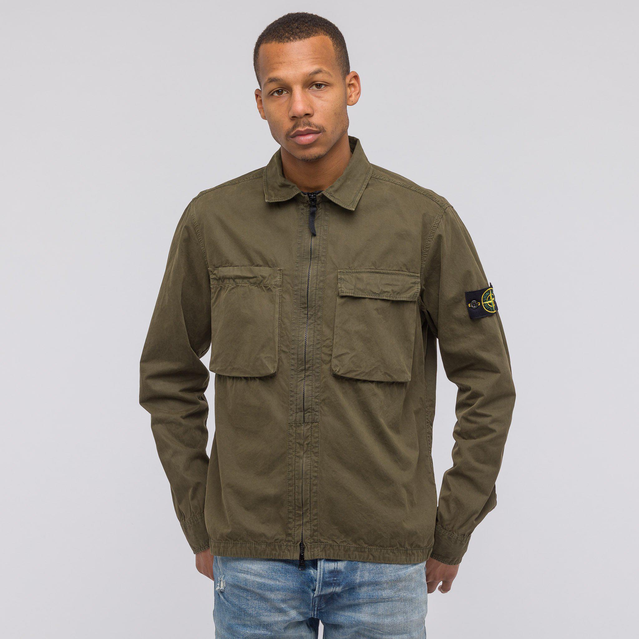 Stone Island Cotton 111wn T Co Old Jacket In Olive In Green For Men Lyst Stone Island Cotton 111wn T Co Old Jacket In Olive In Green For Men Lyst