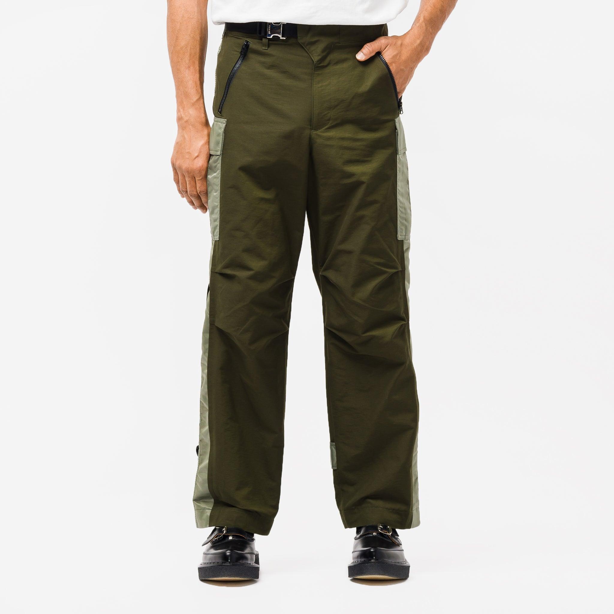 Nylon Twill Mix Pants 【SALE/88%OFF】