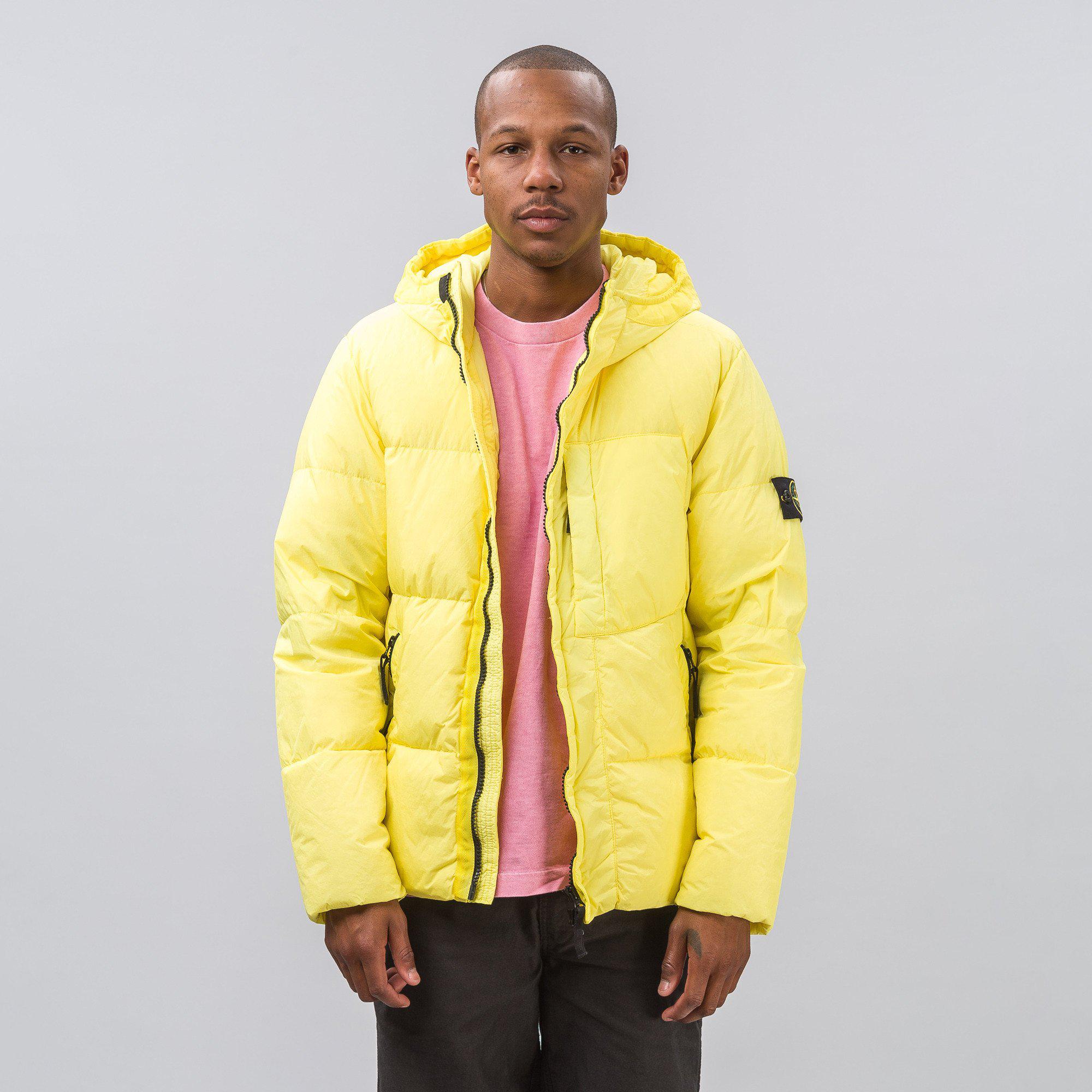 Stone Island Yellow Puffer Jacket Cheap Sale, SAVE 58% - modelcon.sk