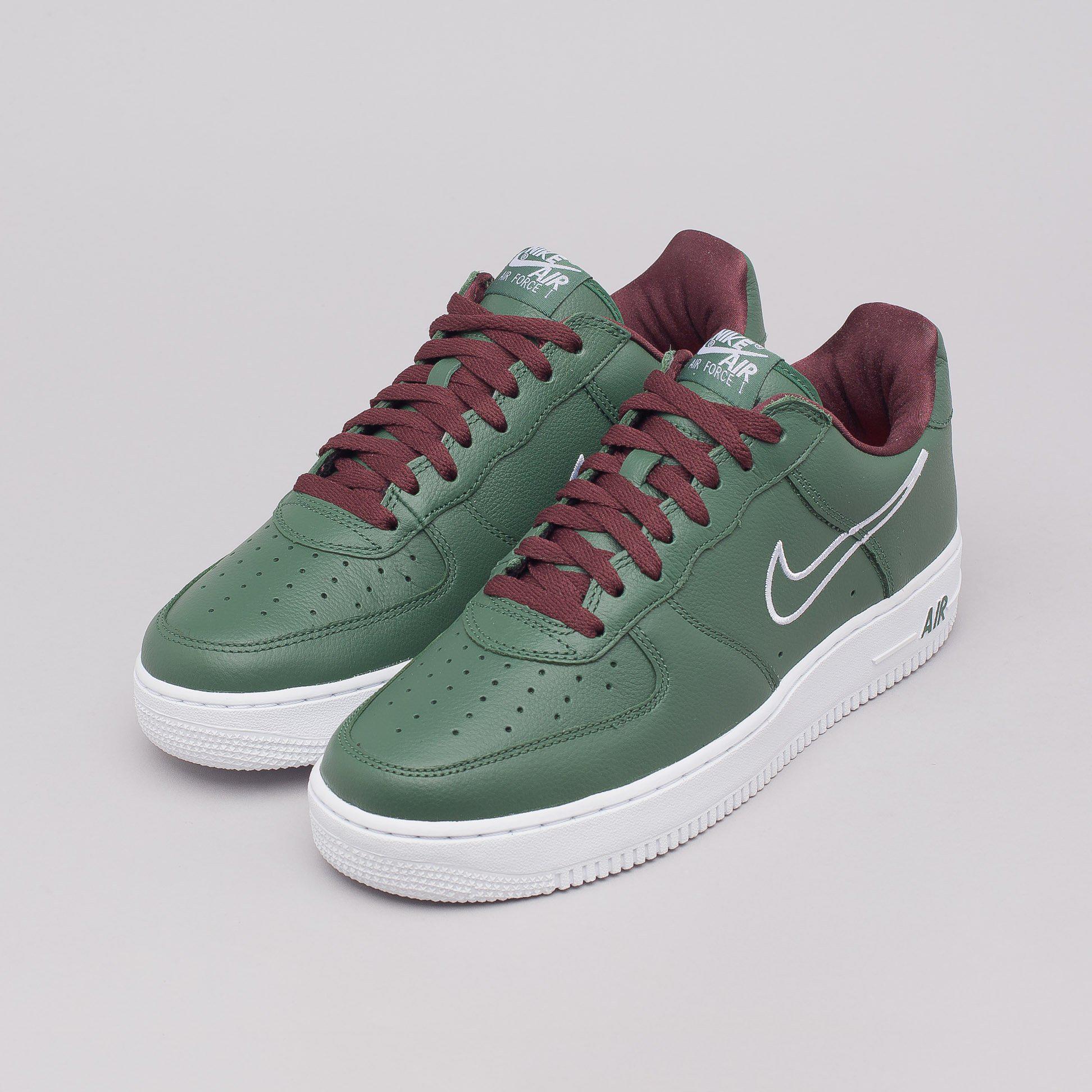 forest green air force 1
