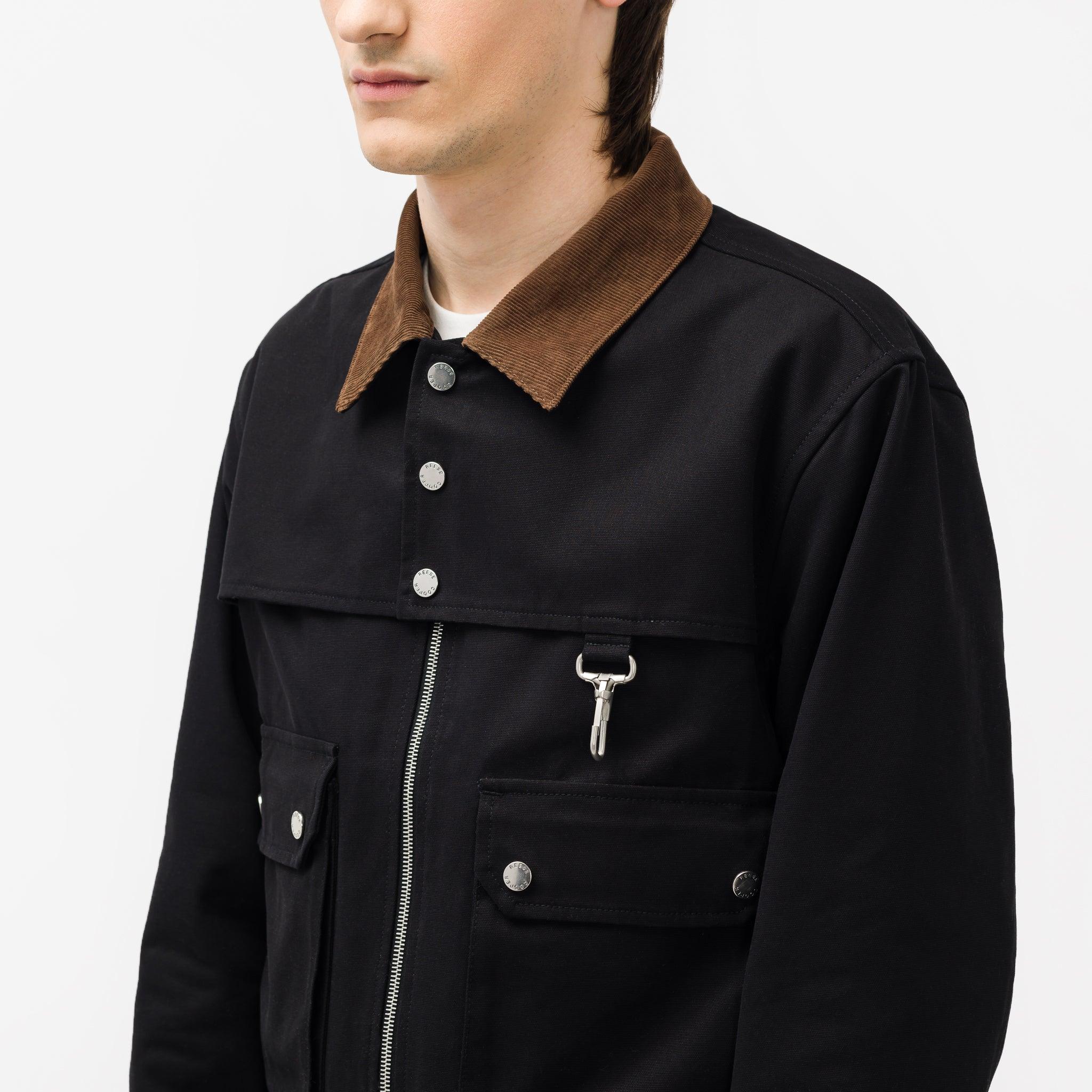 Brushed store cotton jacket