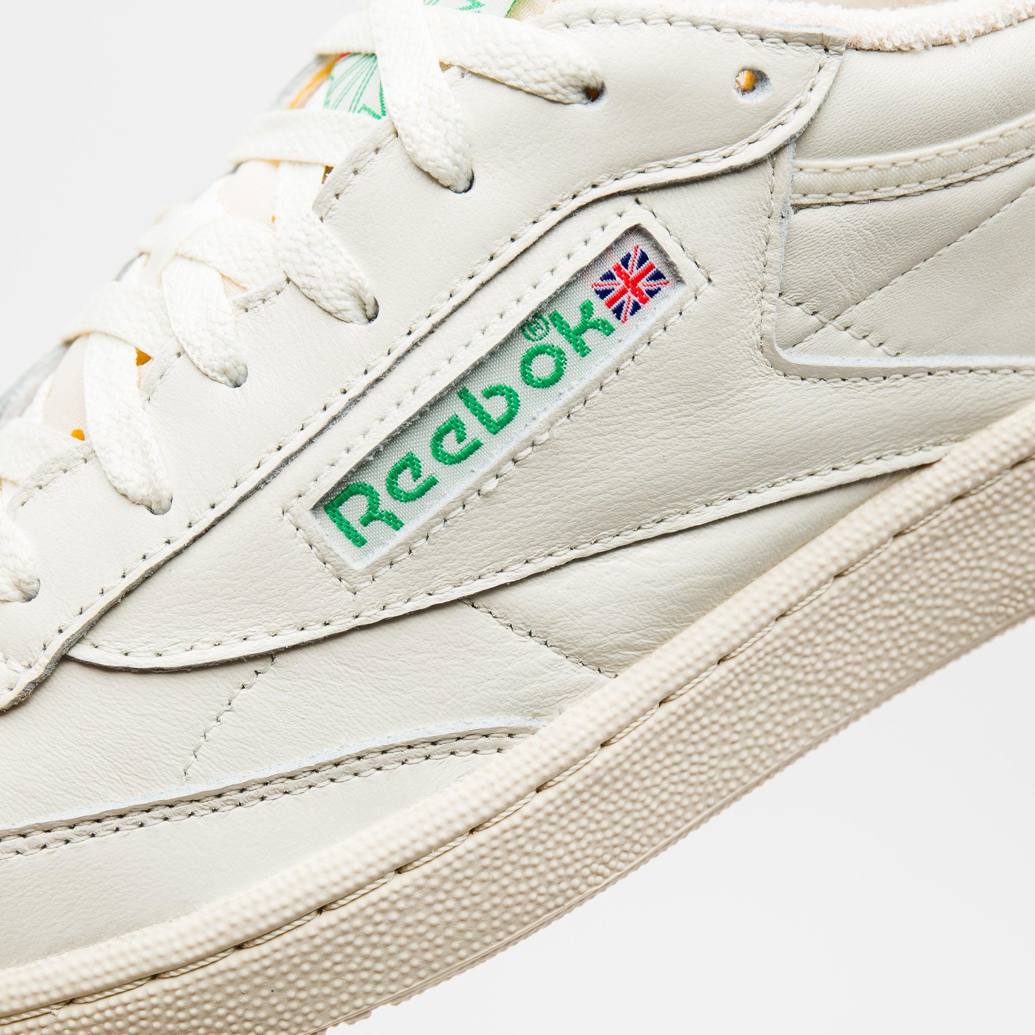 reebok club c 85 vintage green mens